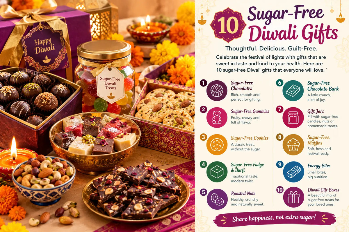 10 Sugar-Free Diwali Gifts That Still Feel Festive