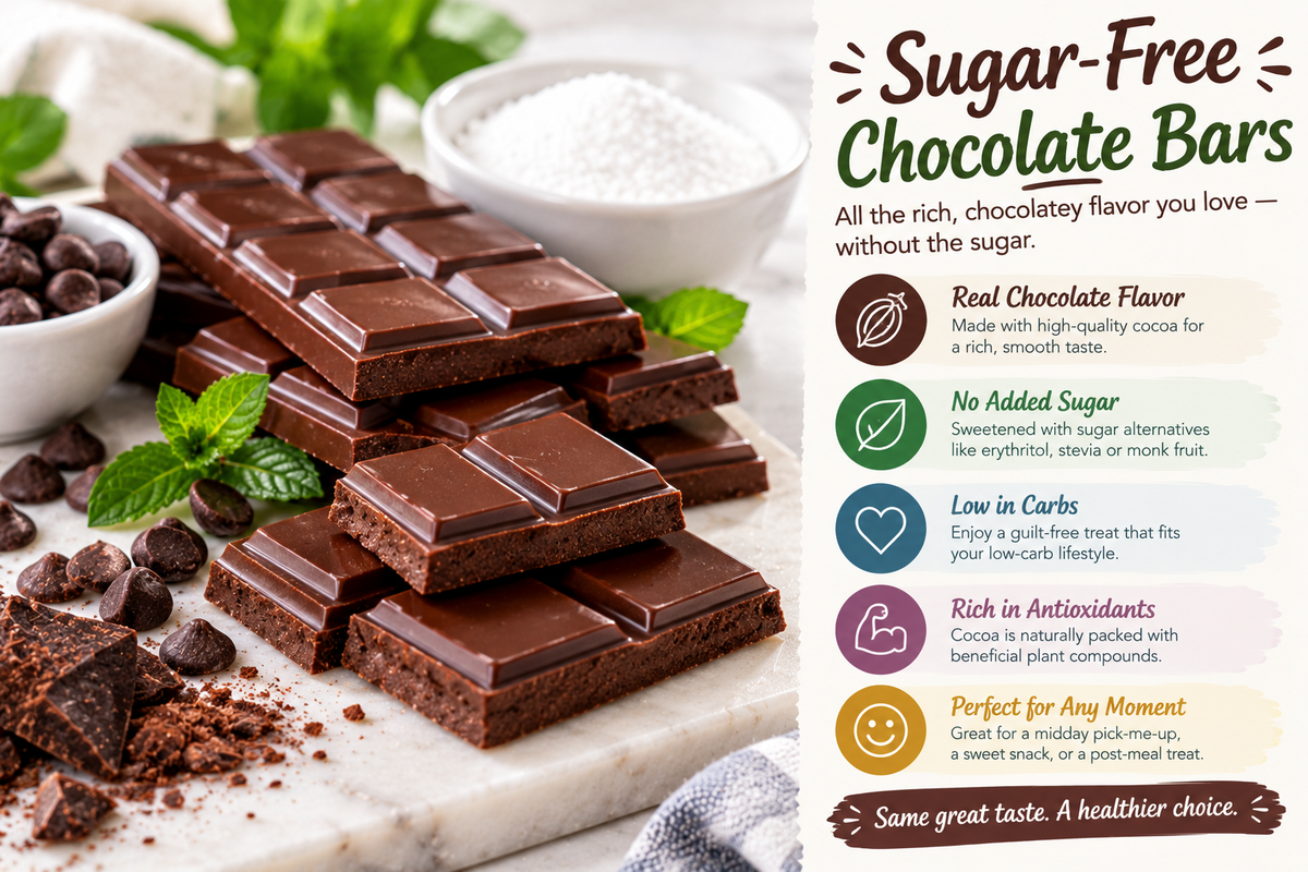 Sugar-Free Chocolate Bars Worth Buying Twice