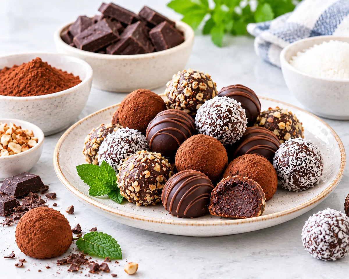 Sugar-Free Chocolate Truffles Still Feel Like a Real Indulgence