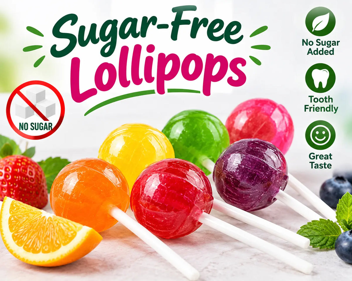 Sugar-Free Lollipops Do More Than Satisfy a Craving