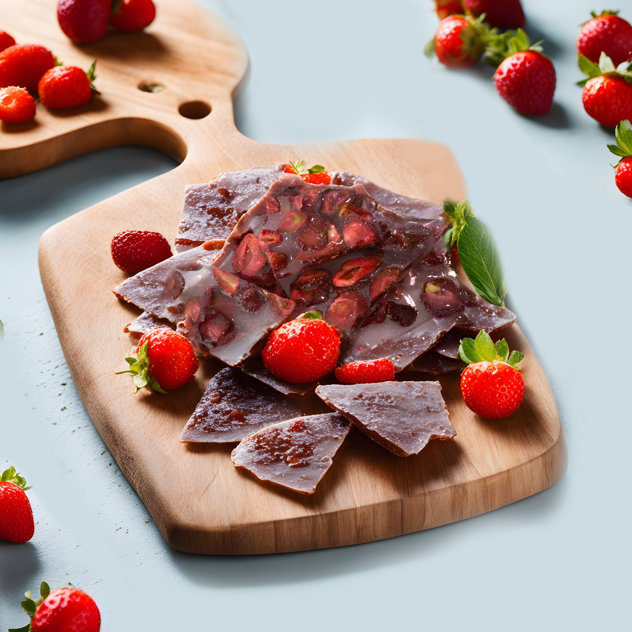 Delicious and Healthy Sugar-Free Italian Freeze-Dried Strawberry Slices from Southern California - Andyanand