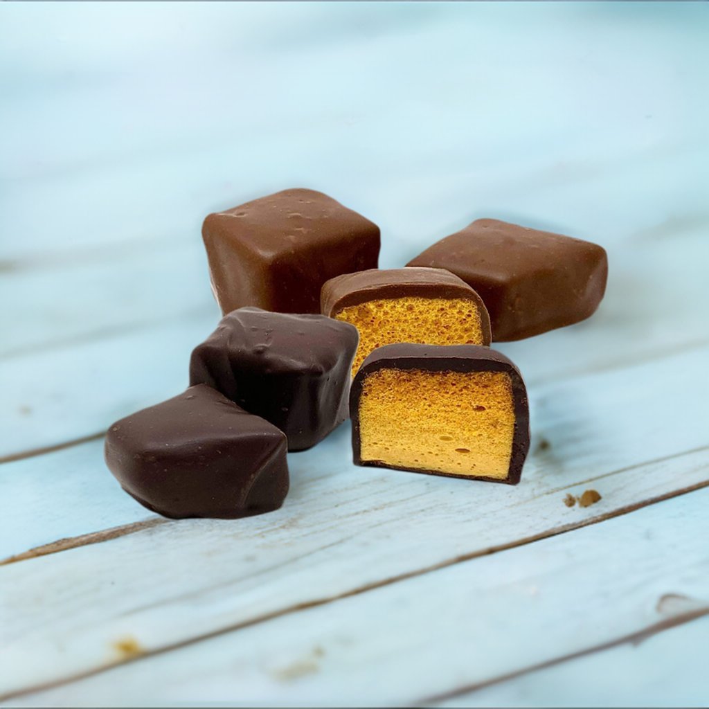 Experience Sweet Bliss with Chocolate Honeycomb Sponge from Southern California - Andyanand