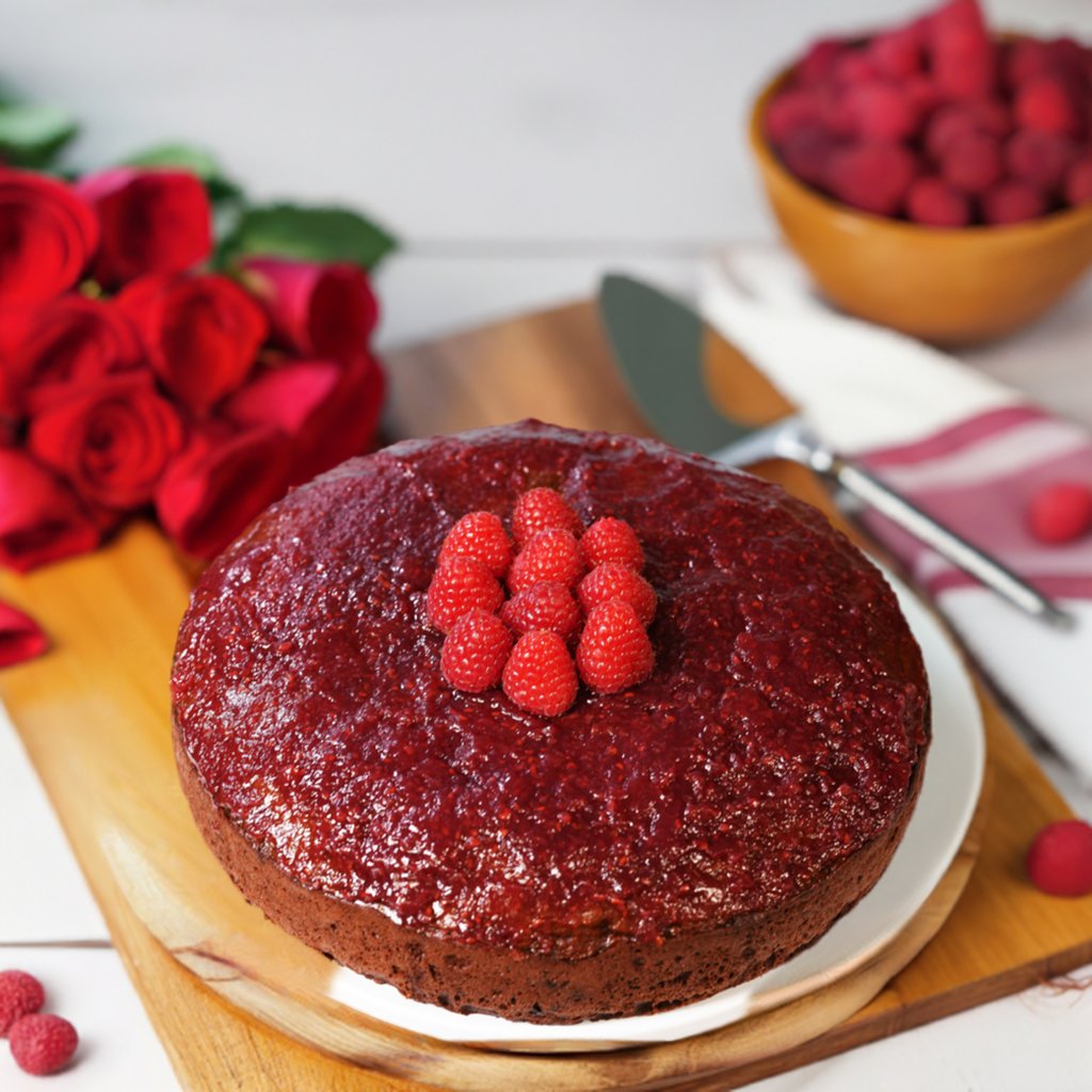 Experience True Decadence with Andy Anand Chocolate Raspberry Cake - Andyanand