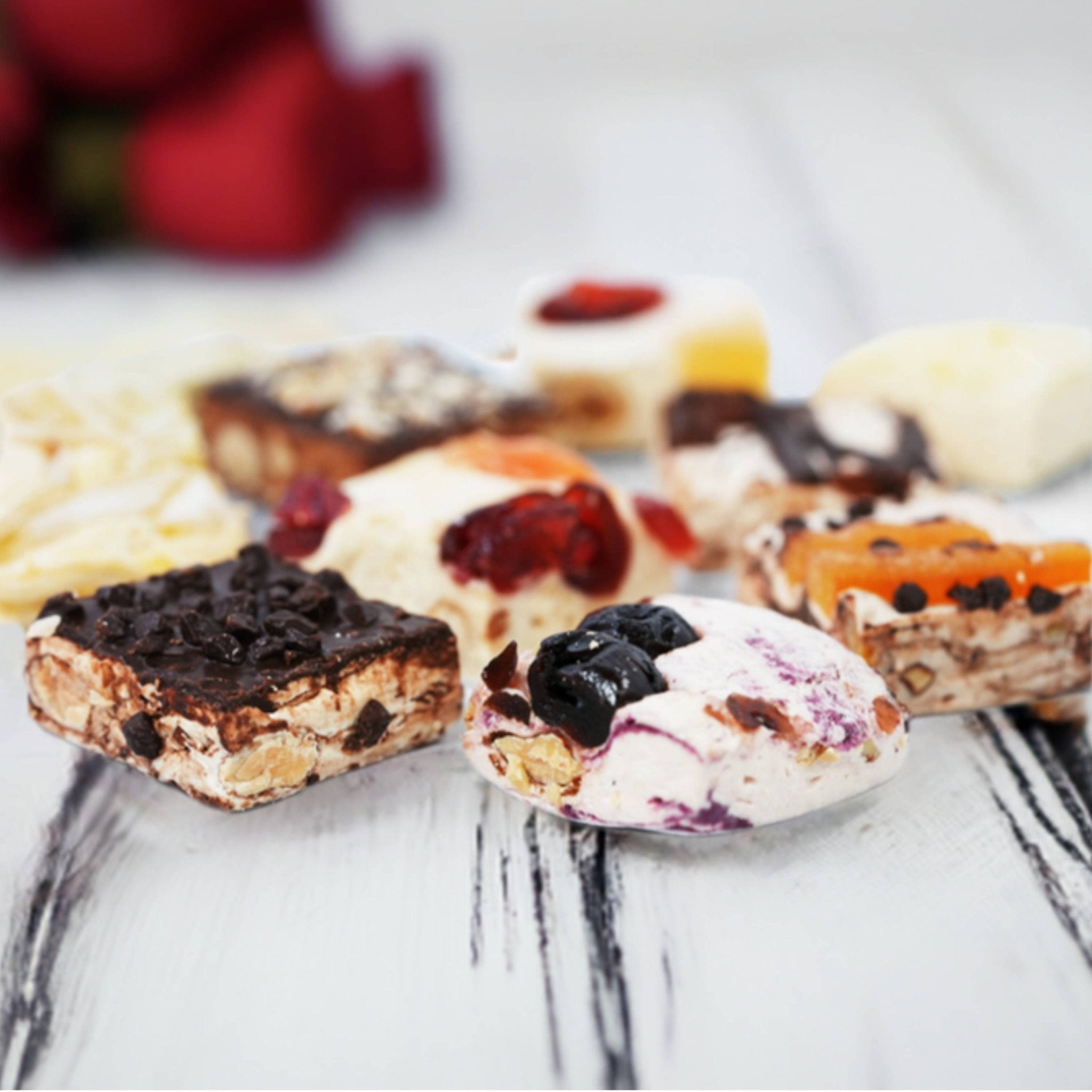 Indulge in Assorted Italian Soft Nougat Delights from Southern California - Andyanand