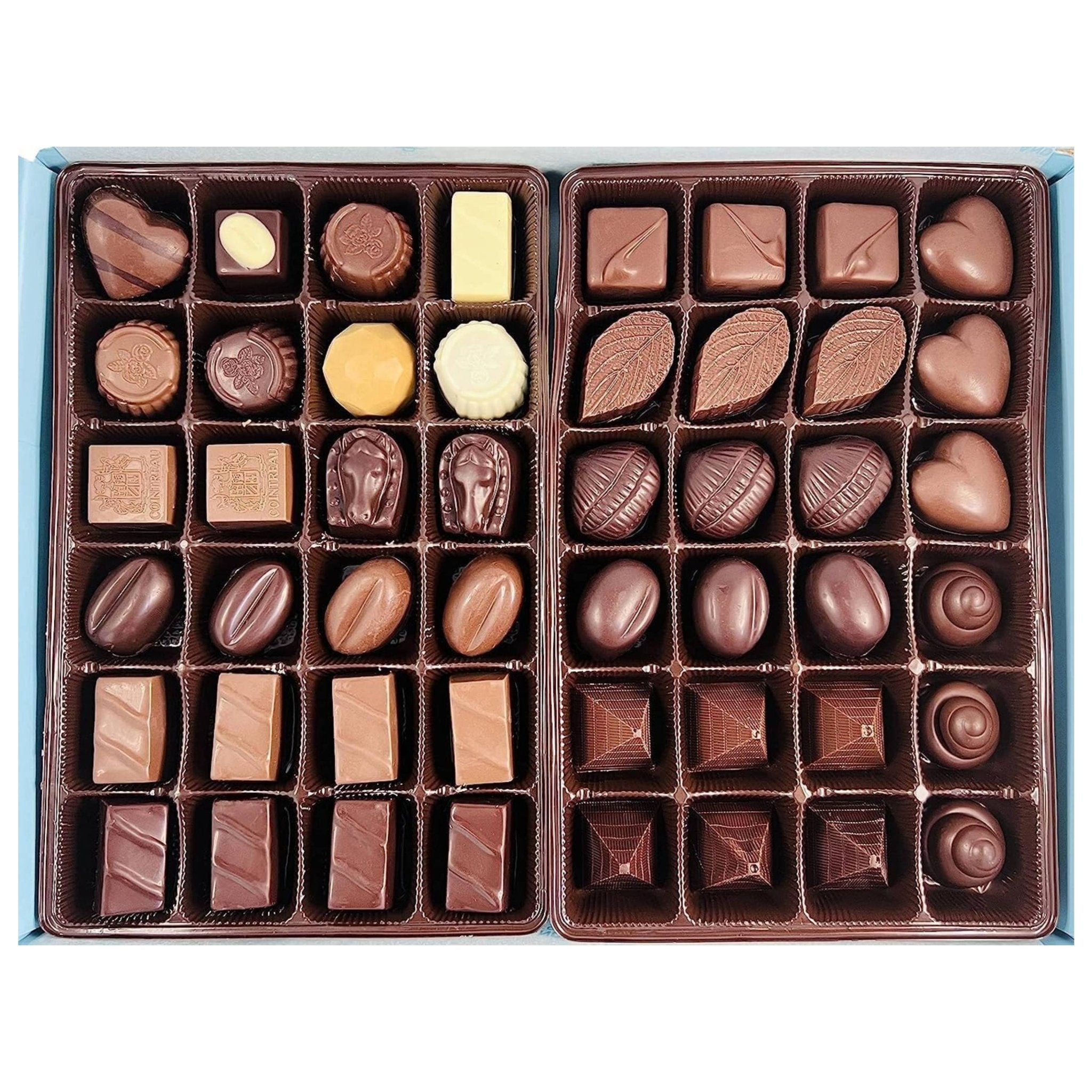 Indulge in Dark Chocolate Bliss with 48 Pcs - Sugar Free Luxury Selection Assorted Chocolate Truffles - Andyanand