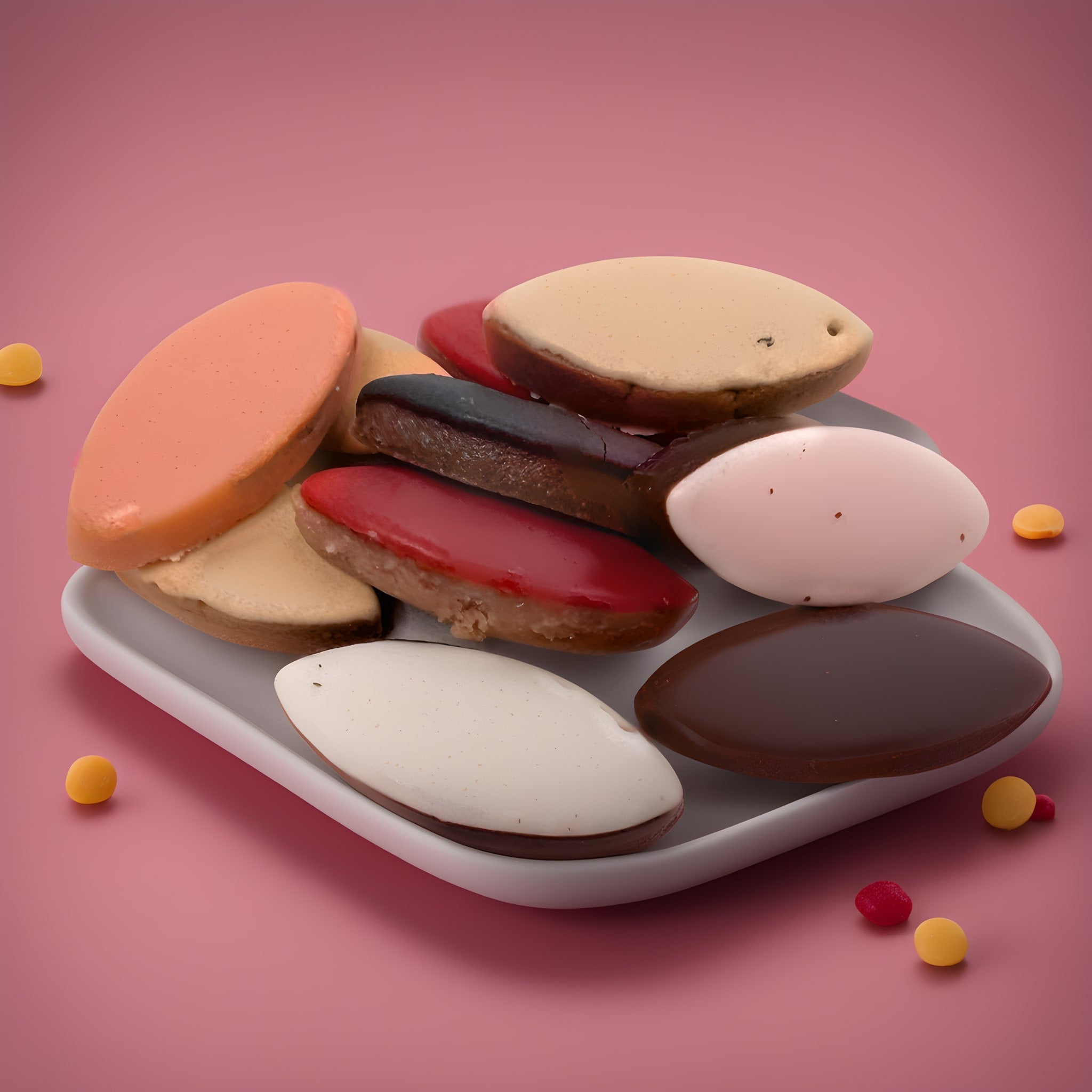 Indulge in Sweet Delights with Andy Anand Calissons de Provence Soft Almond Paste Candy - Andyanand