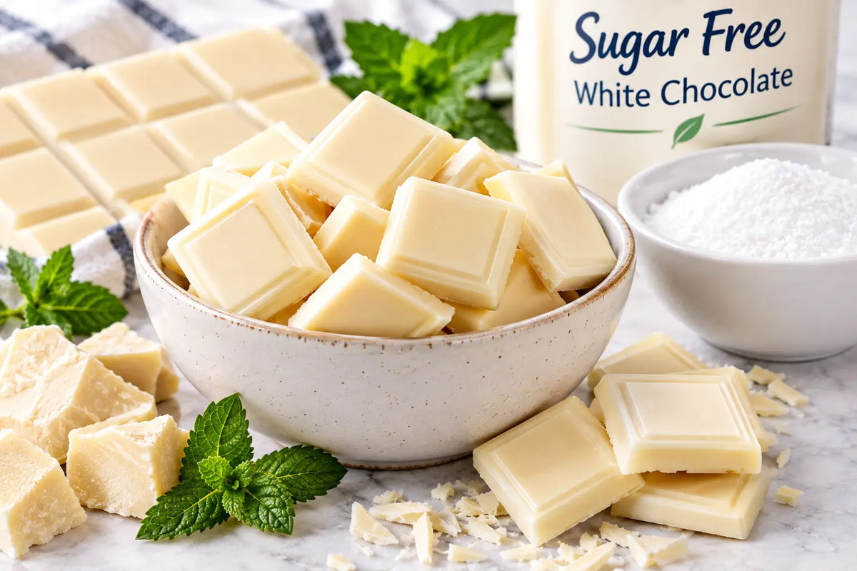 Sugar-Free White Chocolate Finally Tastes Creamy, Not Chalky
