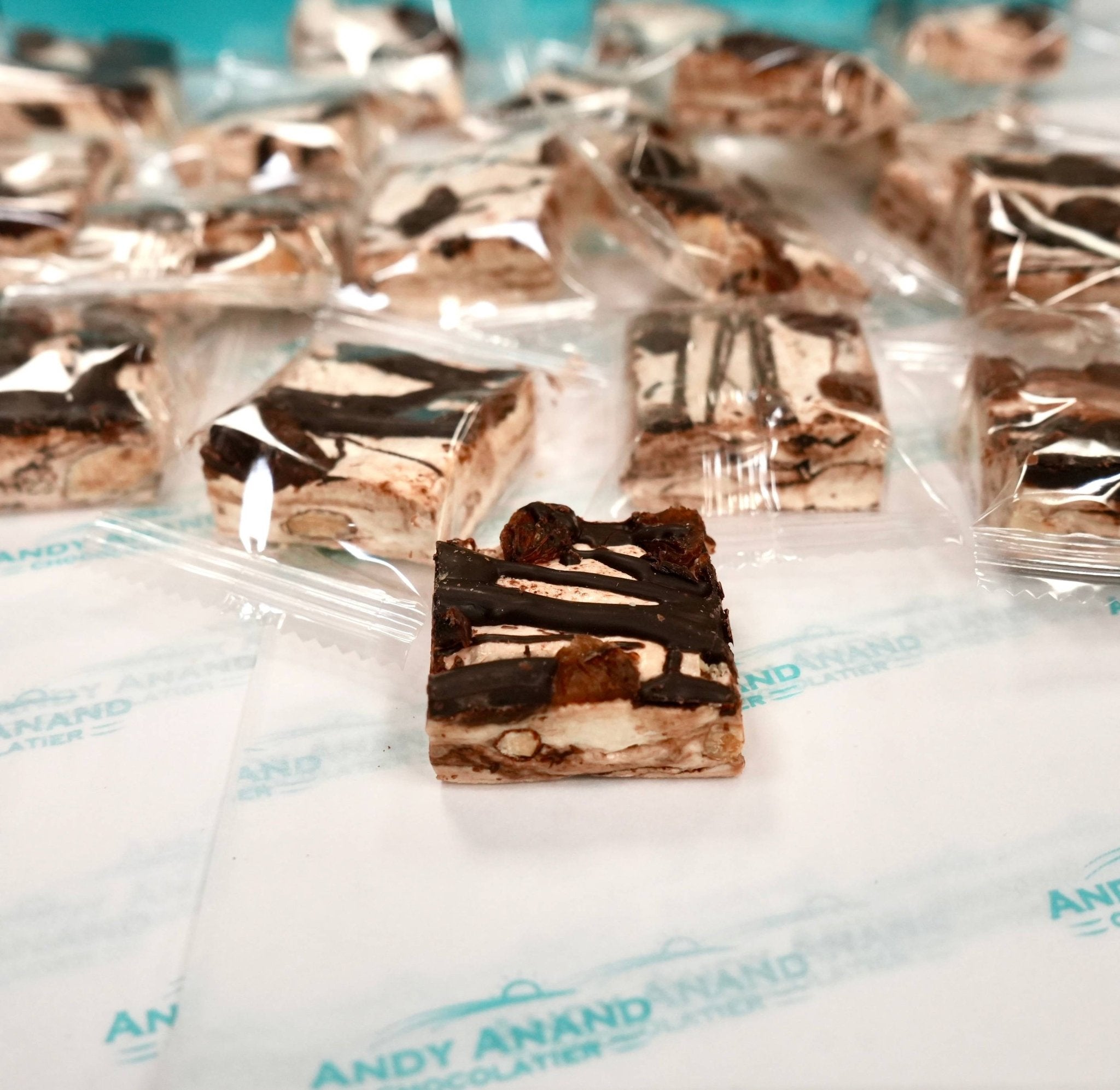 Unveiling the Exquisite Flavors of Andy Anand Roasted Almond Soft Rum Raisin Nougat in Southern California - Andyanand