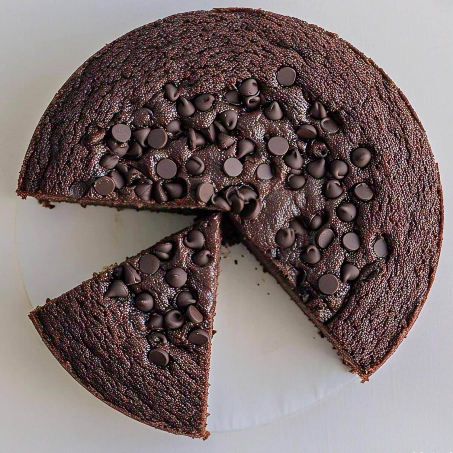 Andy Anand Gluten-Free Dairy-Free Dark Chocolate Cake (9-inch, 2.9 lbs) | Sugar-Free Keto & Diabetic-Friendly | SoCal Bakery — image 1