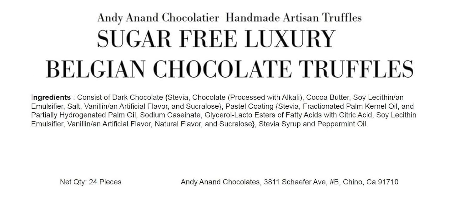 Premium & Luxury Sugar Free Belgian Chocolate