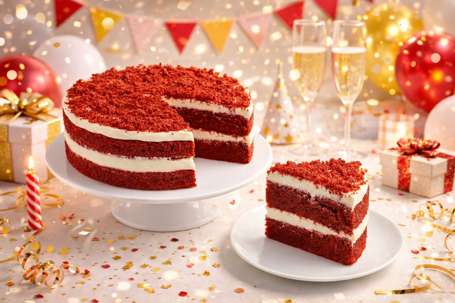 how to make sugar free red velvet cake
