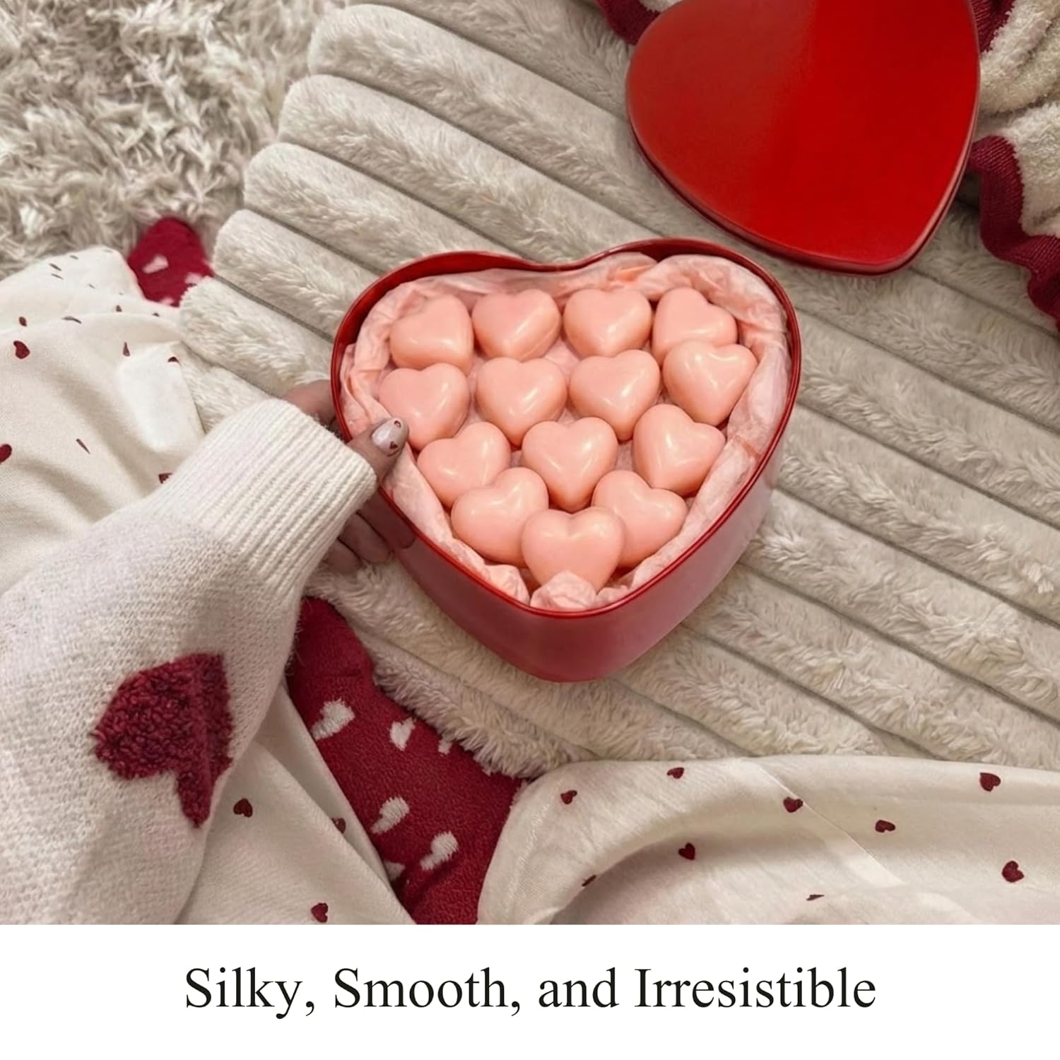 Ruby Chocolate Hearts 18 Pc (5.8 oz) Gourmet Metal Box