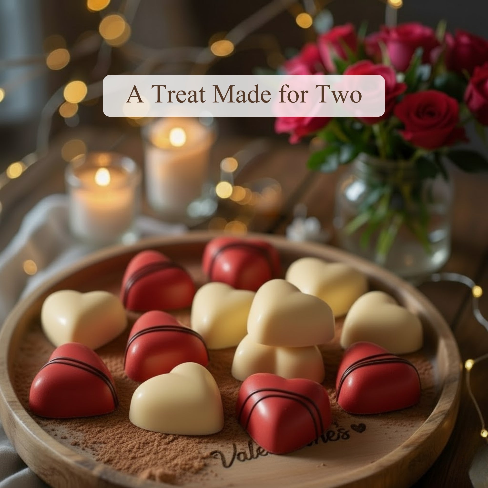 Andyanand Food & Beverages > Desserts & Sweets > Chocolate Andy Anand White Chocolate Heart Gift Box, 24 pc, 60% Cocoa – Gluten-Free, Silky Smooth, Valentine's Day, Anniversary & Special Gift White Chocolate Heart Gift Box 24 pc | Ships Nationwide