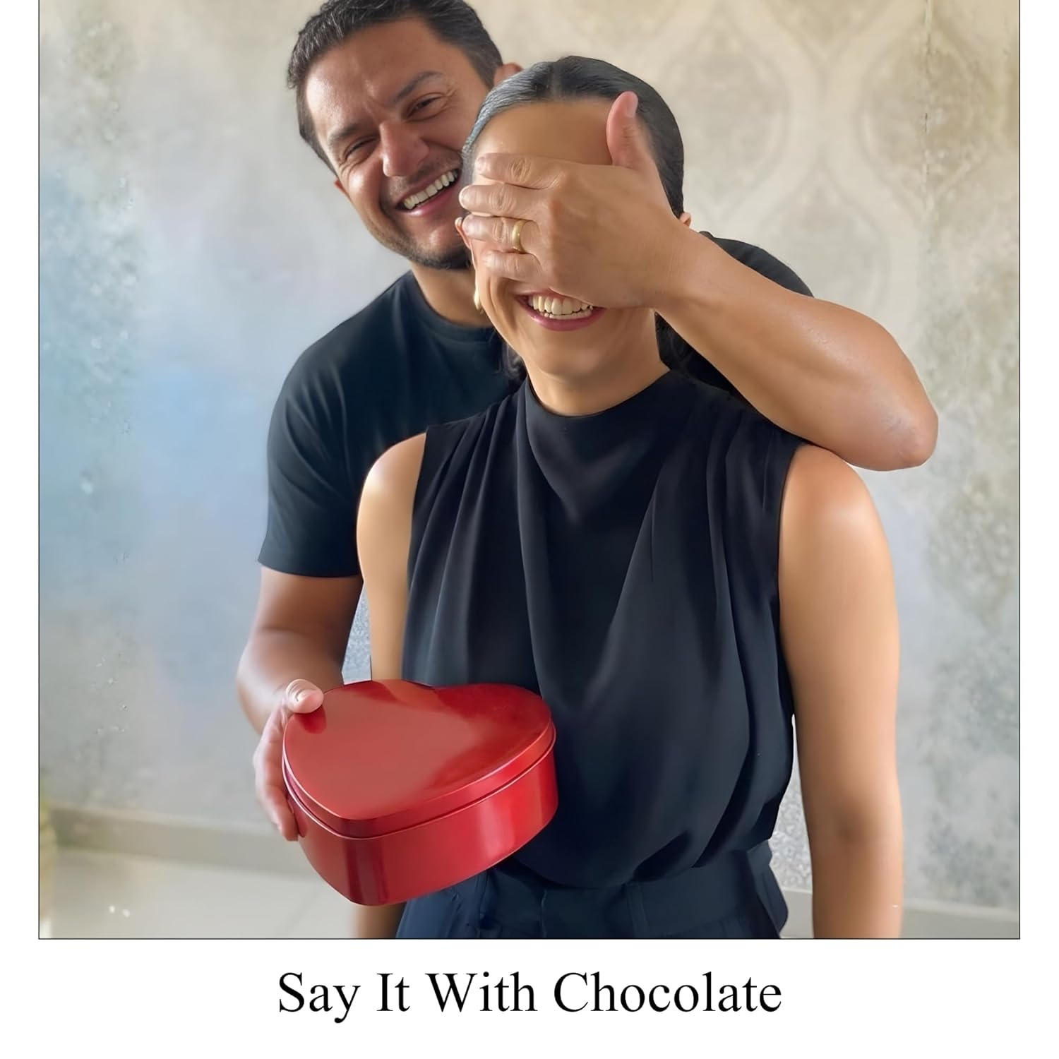 Andyanand Food & Beverages > Desserts & Sweets > Chocolate Andy Anand Ruby Chocolate Heart Truffles, 18 pc – Natural Berry-Pink Color, Fruity Flavor, Gluten-Free, Valentine's & Anniversary Gift Ruby Chocolate Heart Truffles | Nut-Free, Ships Nationwide