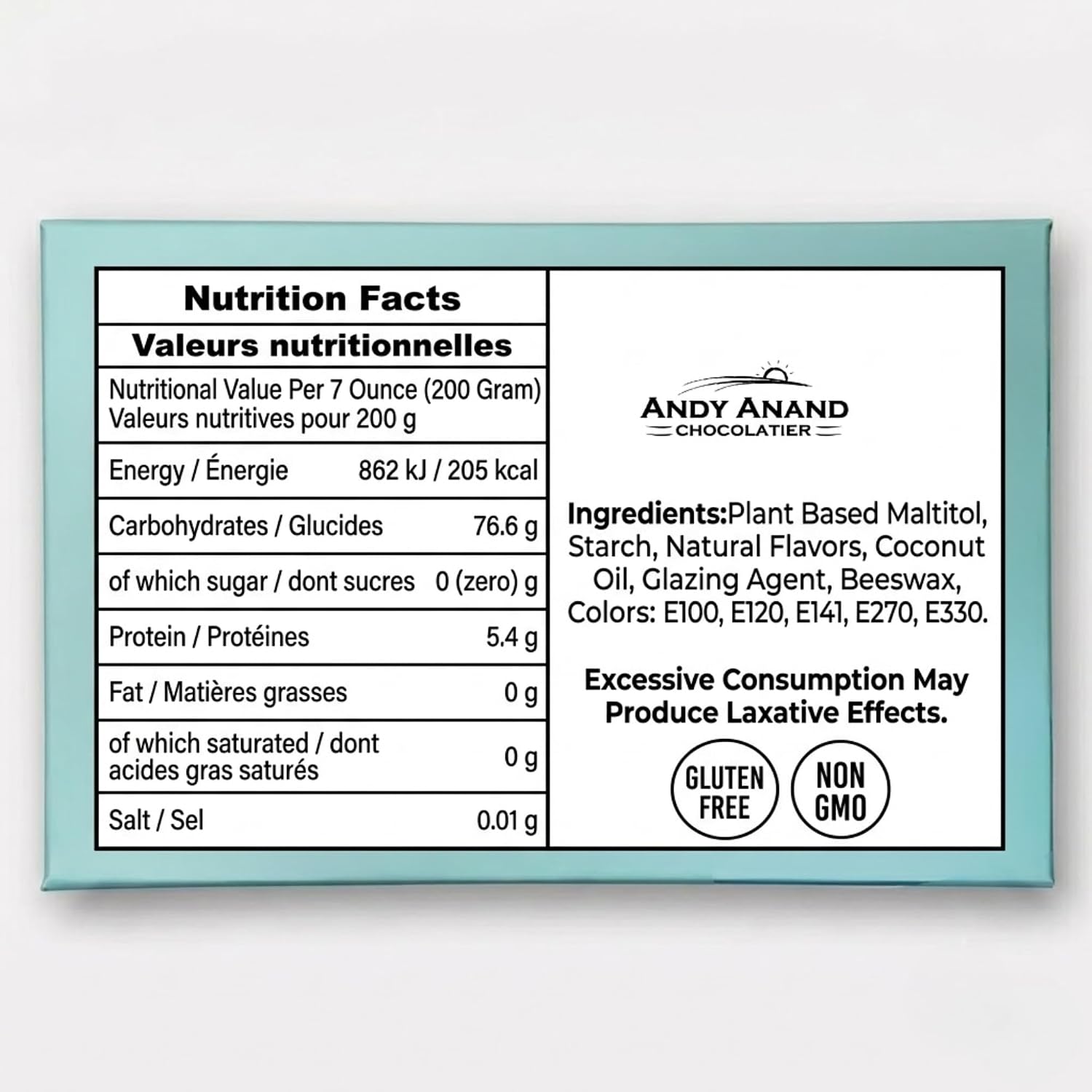 Andy Anand Bonbons gélifiés au vin hollandais sans sucre : saveurs fruitées irrésistibles, importées des Pays-Bas, sans gluten, bonbons importés sans sucre ajouté - Délicieux et sains 7 oz - Paquet de 2 (livré gratuitement)