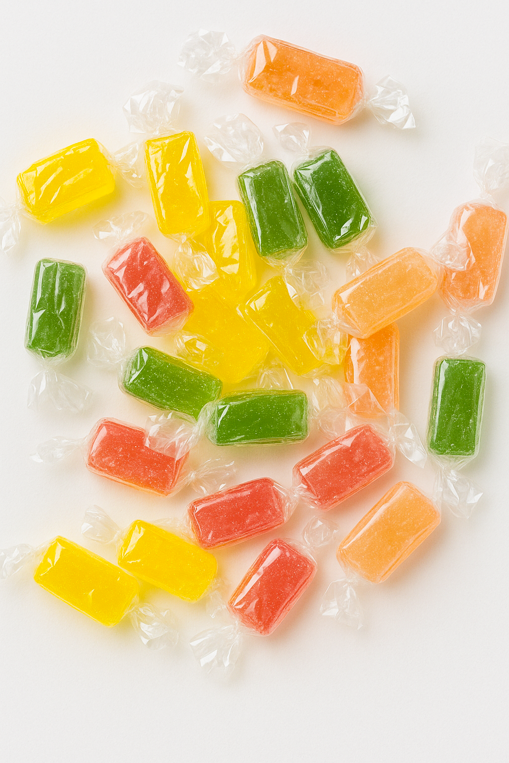 Andy Anand 30-piece sugar-free gummies in assorted flavors, diabetic-friendly, and each piece is in a small pack.