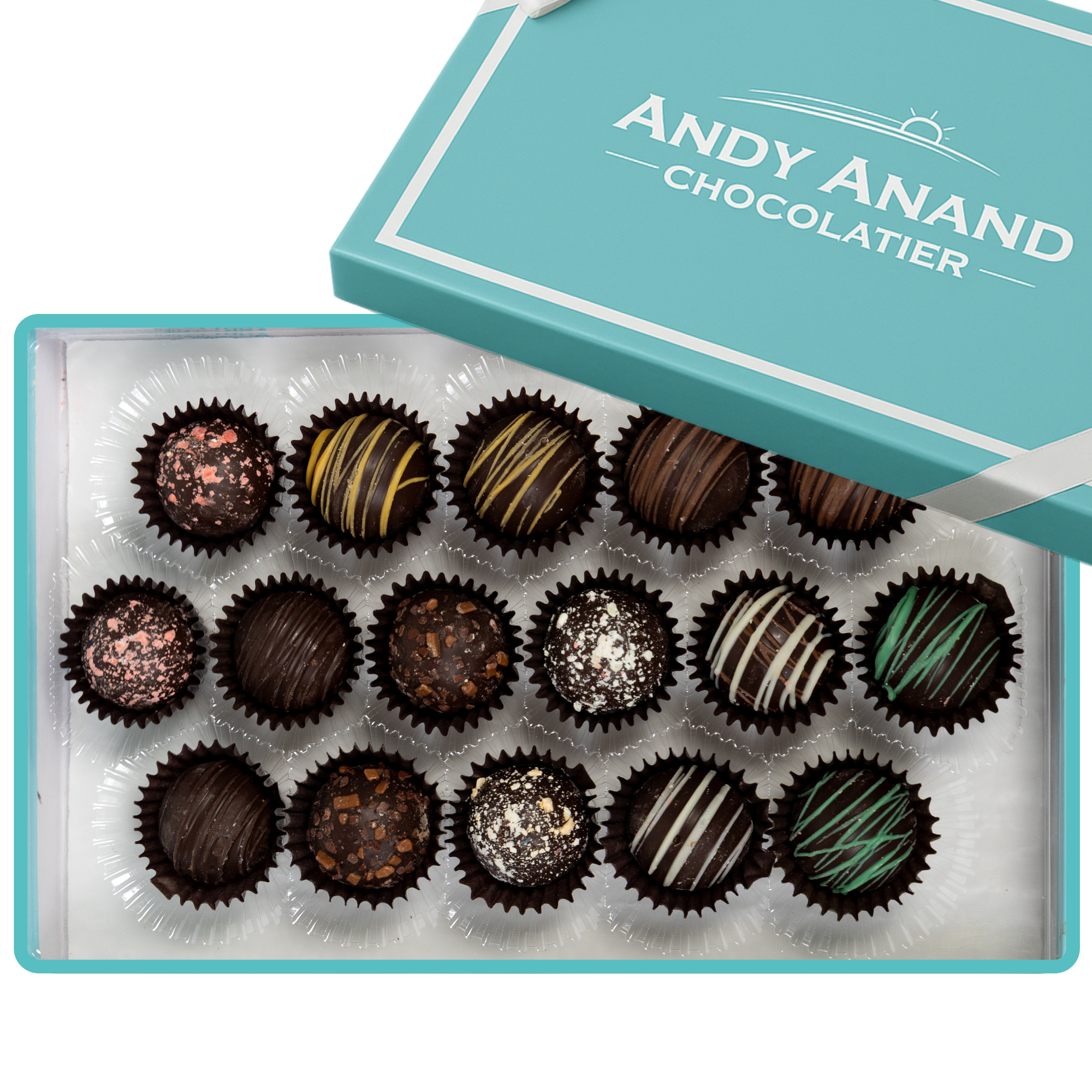 Liqueur Truffles 16 pc | Non-Alcoholic, Ships Nationwide