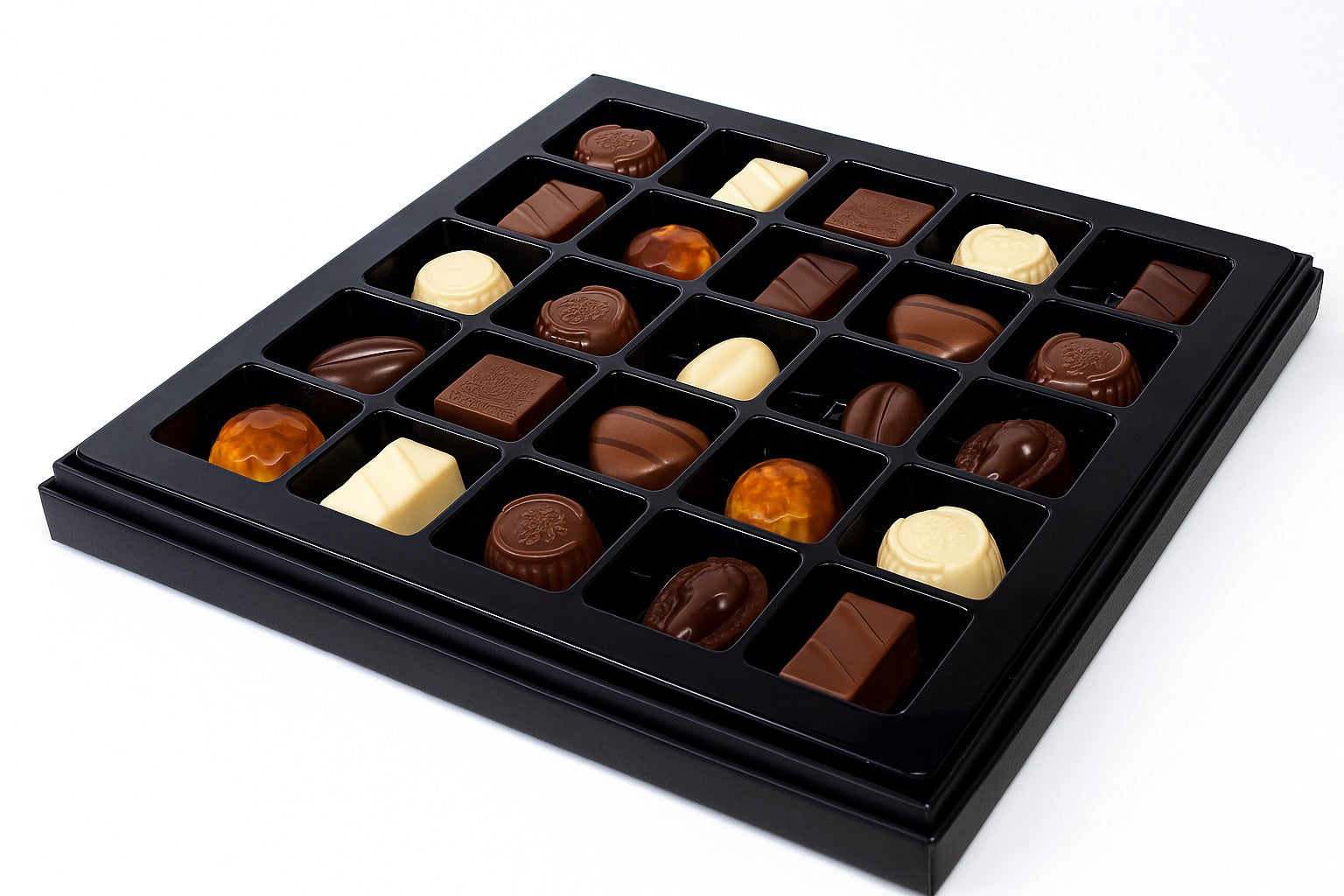 Andy Anand Sugar-Free Luxury Belgian Chocolate Truffles, 25 pc – Espresso, Hazelnut, Strawberry, Coconut, Cherry, Diabetic-Friendly Gift