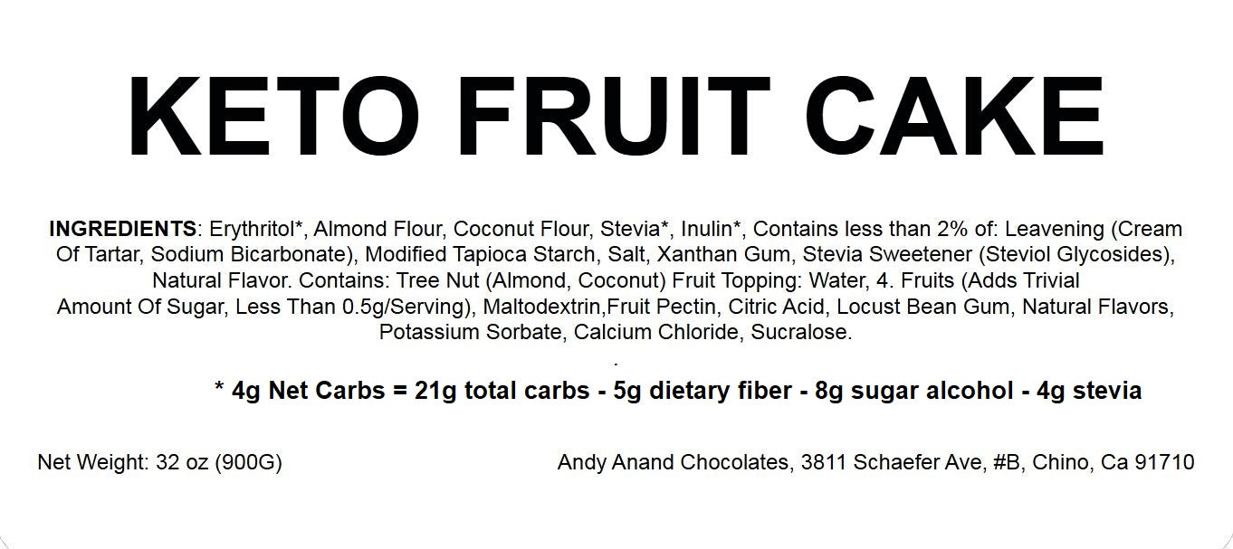 Keto Sugar Free Fruit Cake Indulge in a rich, flavorful, and creamy cake experience today.