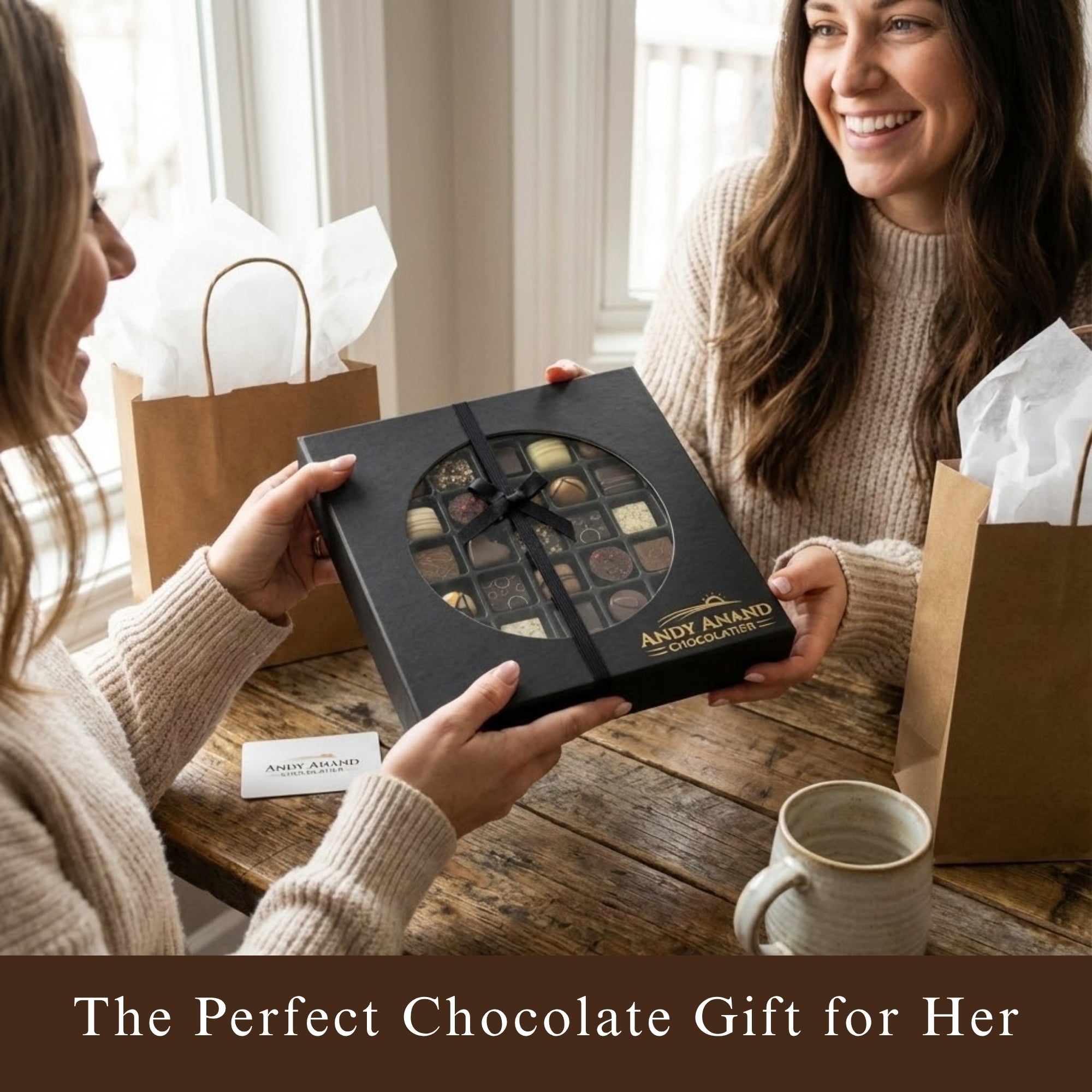 Andy Anand Velvet Collection Chocolate Pralines Trufas 25 piezas - Delicias decadentes