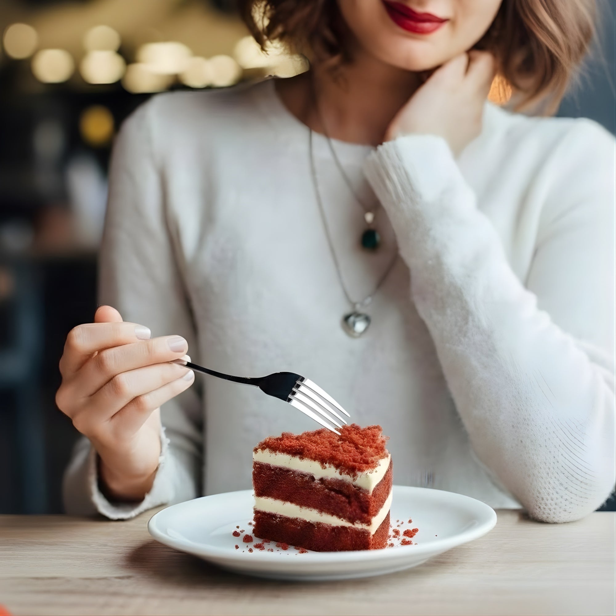 Andyanand Food & Beverages > Desserts & Sweets > Cakes > Sugar-Free Cakes Andy Anand Sugar-Free Red Velvet Cake, 2.4 lb – Belgian Cocoa, Sugar-Free Cream Cheese Frosting, Keto & Diabetic-Friendly Birthday Gift Sugar-Free Red Velvet Cake | Keto, Ships Nationwide
