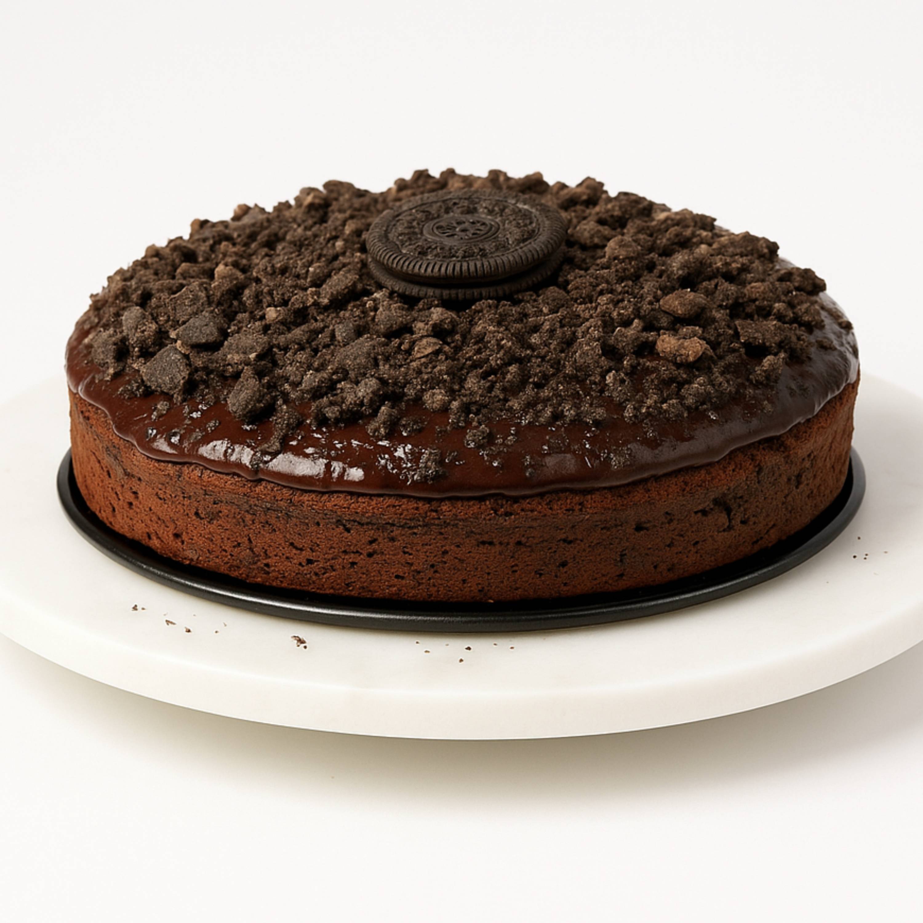 Andy Anand Chocolates Food & Beverages > Desserts & Sweets > Cakes > Sugar-Free Cakes Andy Anand Sugar-Free Cookies & Cream Cake, 9-Inch, 2 lb – Award-Winning, All-Natural, Handcrafted, Diabetic-Friendly Birthday Gift Box Sugar-Free Cookies & Cream Cake | Keto & Diabetic-Friendly