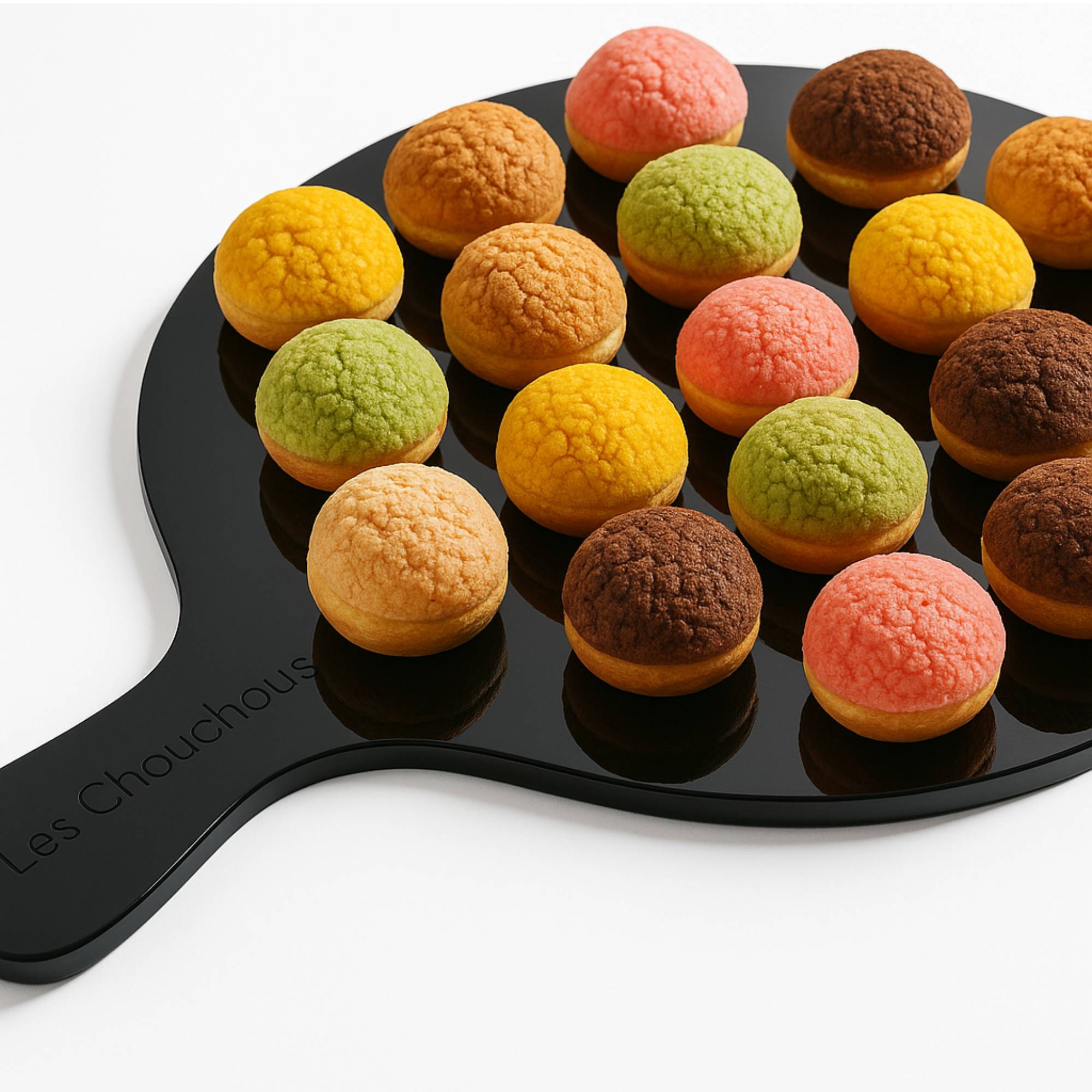 Andy Anand 24 piezas de trufas de chocolate blanco belga de lujo sin azúcar con deliciosa ganache
