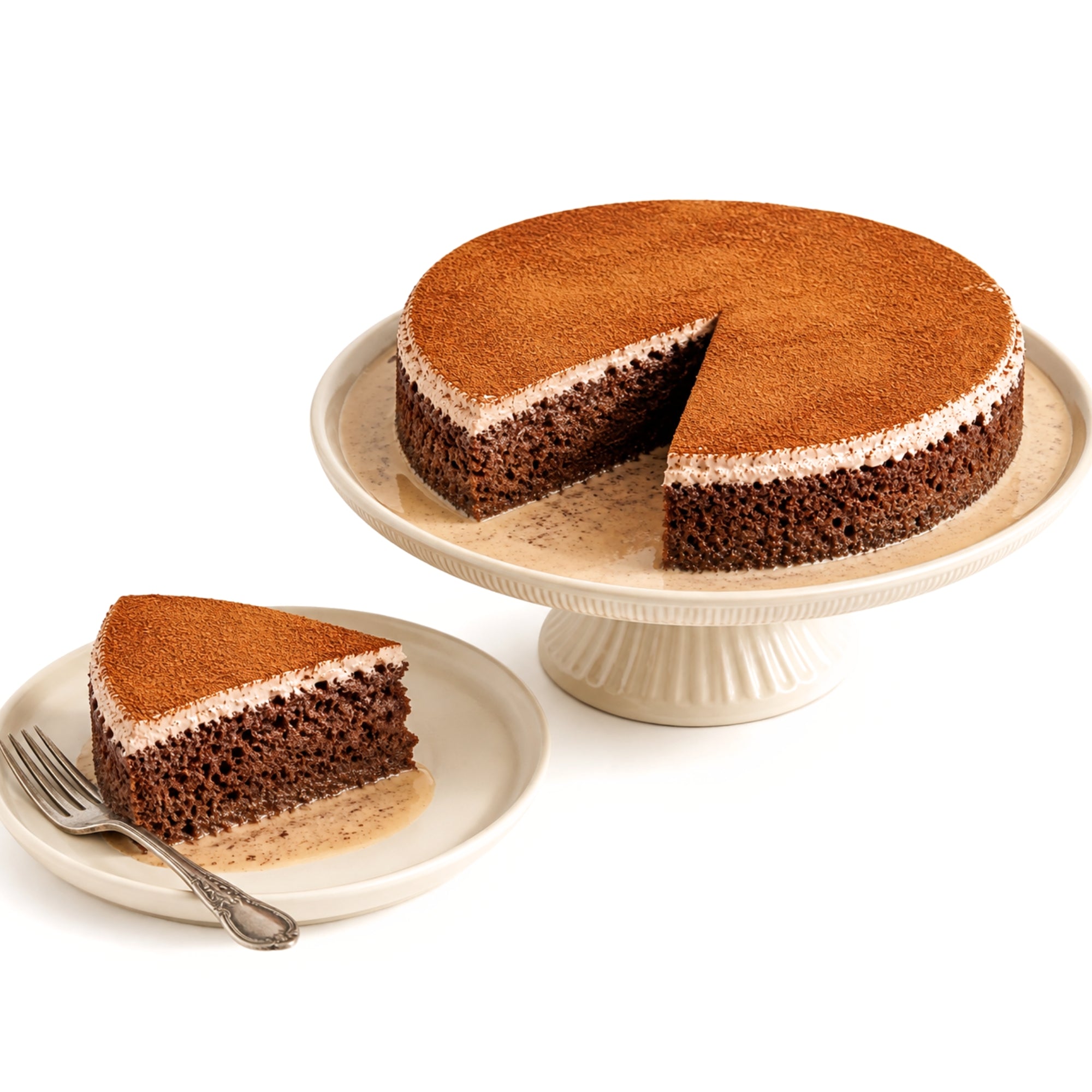 Andy Anand Sugar-Free Chocolate Tres Leches Cake, 2.5 lb – Keto & Diabetic-Friendly, Soaked in Chocolate Milk, No Preservatives Gift Boxed