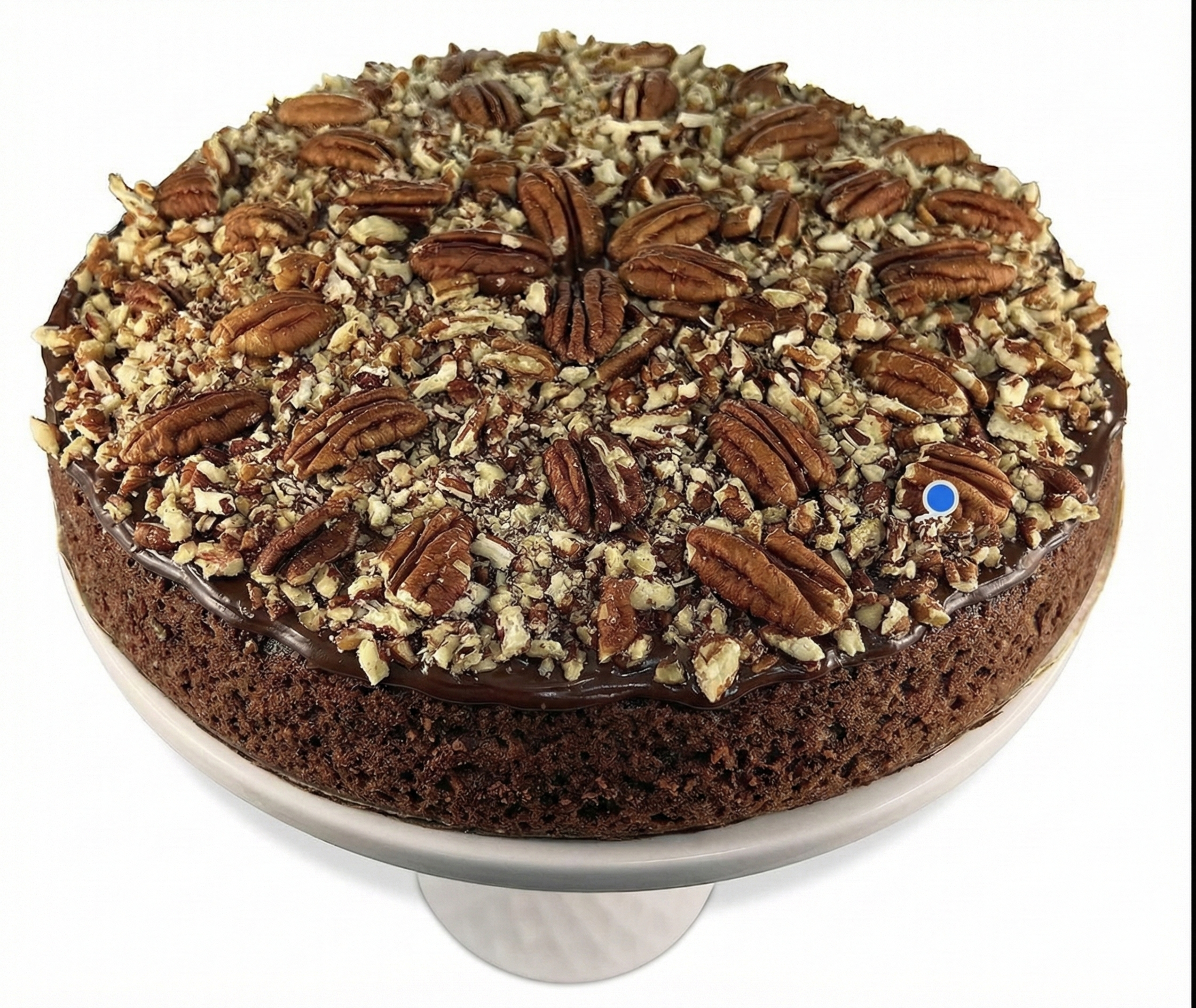 Andy Anand Chocolates Food & Beverages > Desserts & Sweets > Cakes Andy Anand Caramel Pecan Cake, 9-Inch, 2.8 lb – Hand-Baked, Toasted Pecans, Caramel Drizzle, No Preservatives, Birthday & Holiday Gift Caramel Pecan Cake 9 inch | Bakery Quality, Ships Nationwide