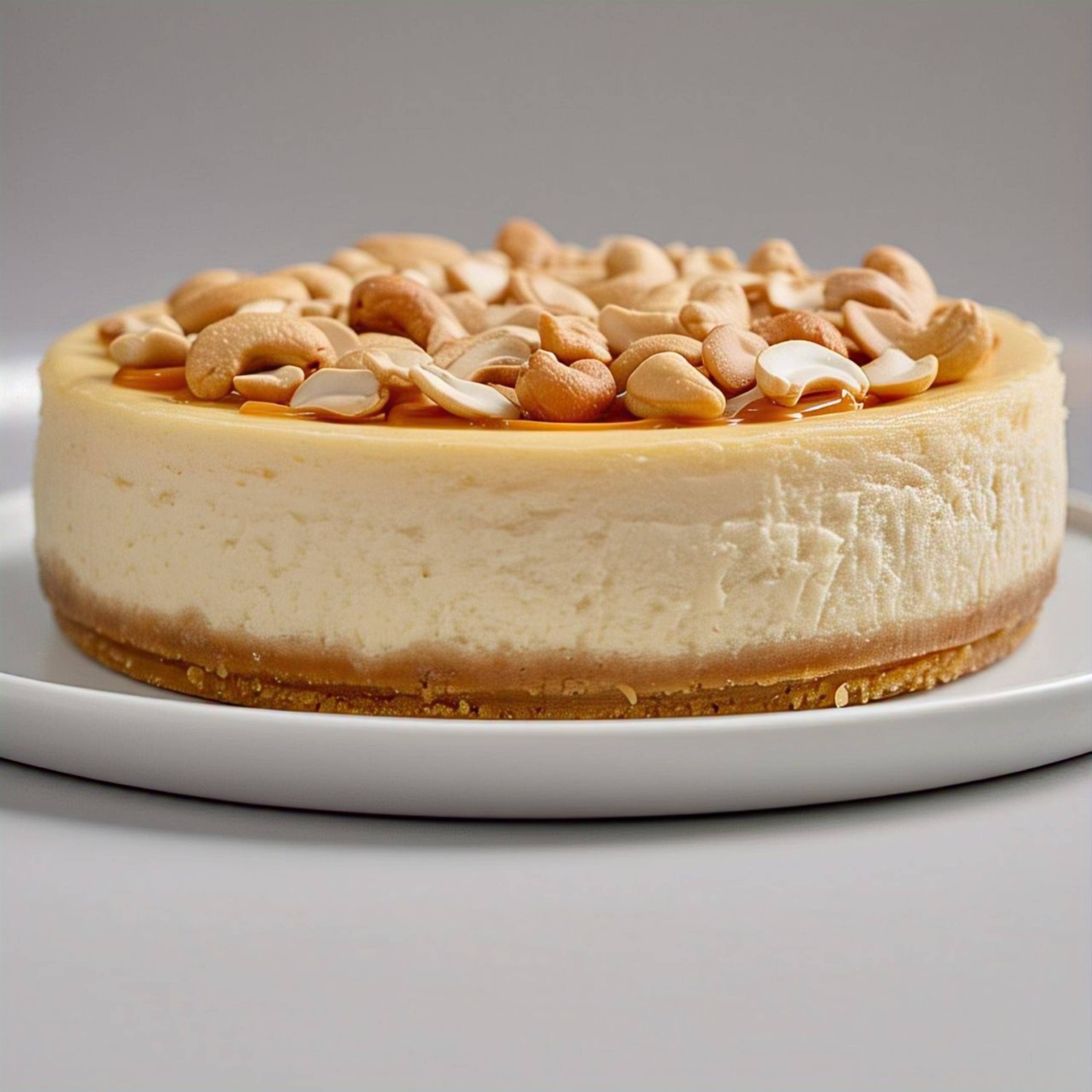 Caramel Cashew Cheesecake Sugar Free Caramel Cashew Cheesecake #cheesecake shop near me