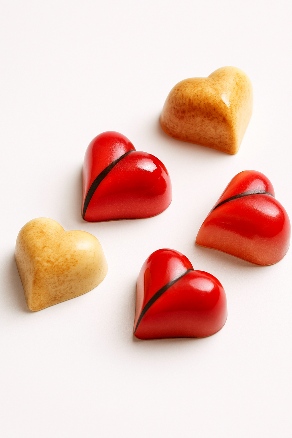 Andyanand Food & Beverages > Desserts & Sweets > Chocolate Andy Anand White Chocolate Heart Gift Box, 24 pc, 60% Cocoa – Gluten-Free, Silky Smooth, Valentine's Day, Anniversary & Special Gift White Chocolate Heart Gift Box 24 pc | Ships Nationwide