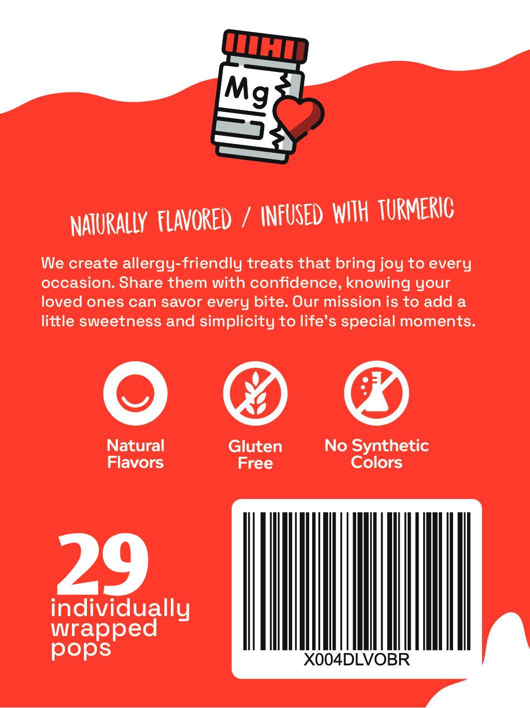 Andy Anand Chocolates Food & Beverages > Desserts & Sweets > Sugar Free Candy Andy Anand Sugar-Free Magnesium Lollipops & Sweet-Calm Combo, 29 ct, 8.8 oz – Real Fruit Juice, Keto, Kids Support, Birthday Gift Box Sugar-Free Magnesium Lollipops Combo | Kids Pops