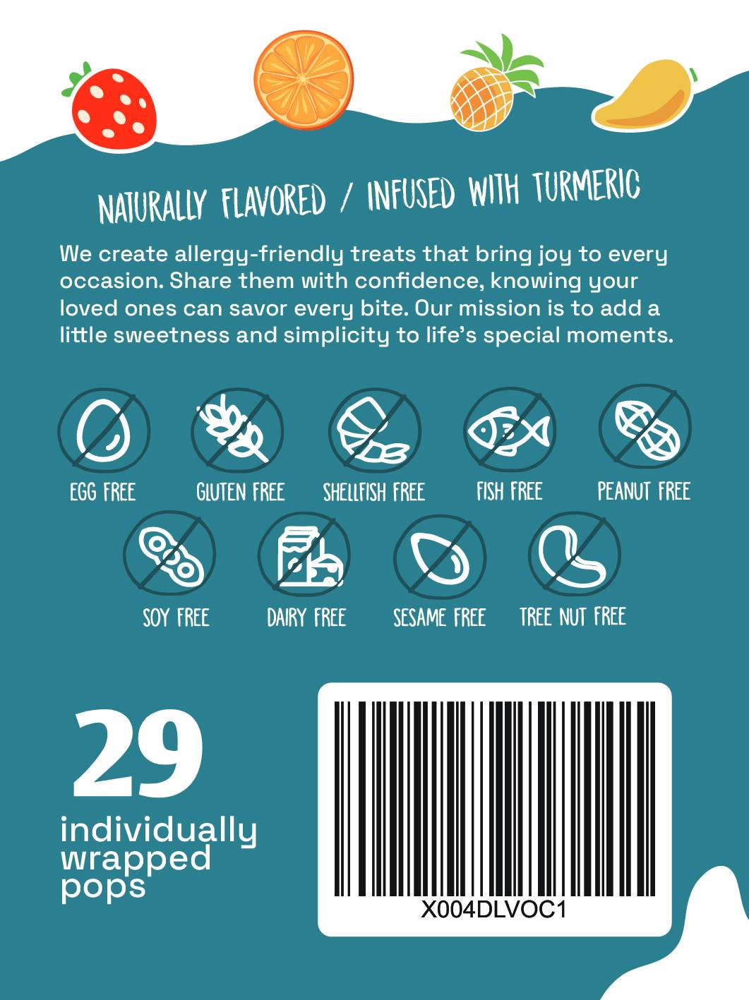 Low Calorie Lollipops Sweetened with real fruit juice for a healthy, flavorful snack.