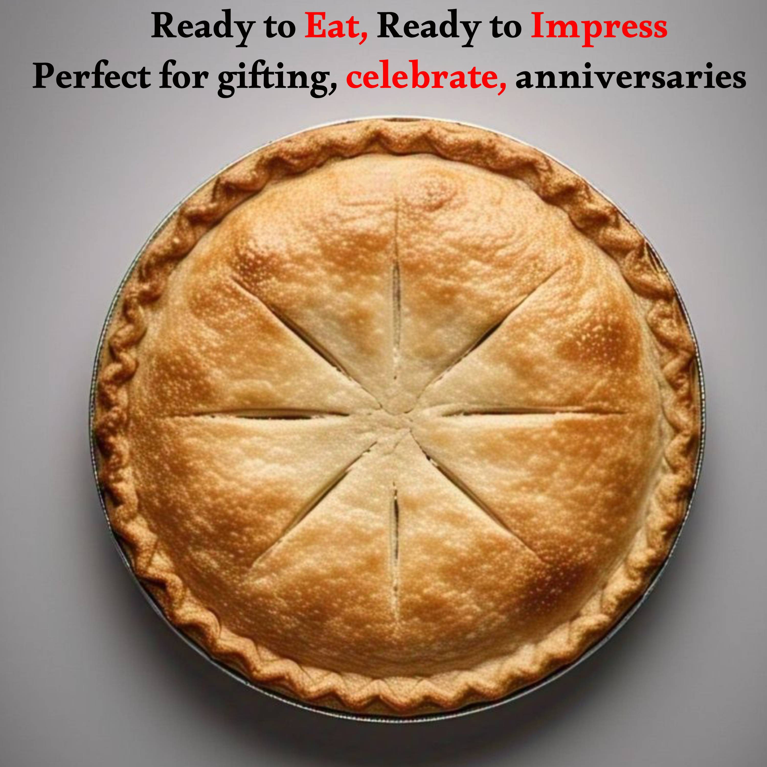 Andy Anand Sugar Free Cherry Pie 2.9lbs healthier dessert option.