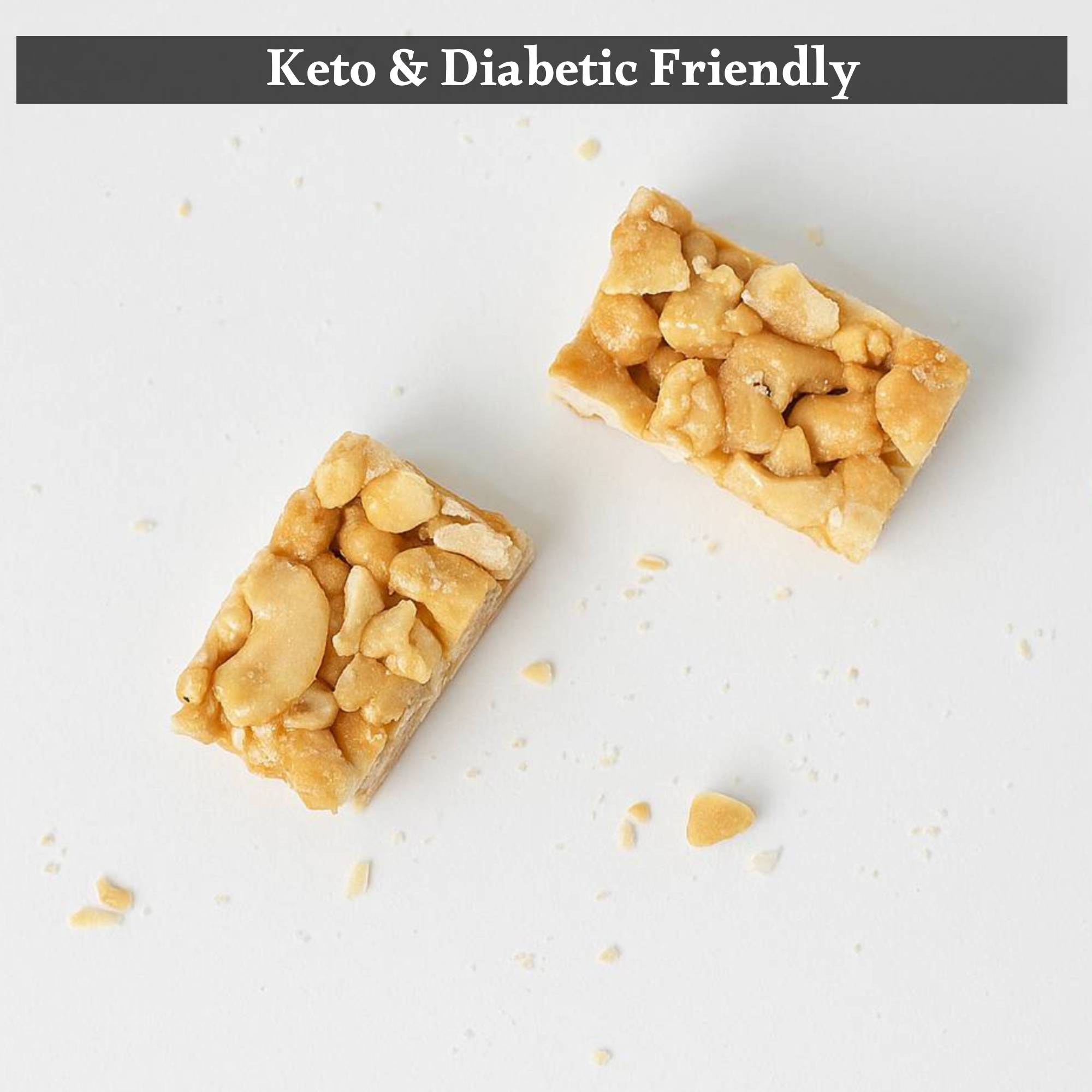 Andy Anand Chocolates Food & Beverages > Confectionery > Sugar-Free Brittle Andy Anand Sugar-Free Cashew Brittle, 7 oz – No Added Sugar, Keto-Friendly, Gluten-Free Handmade Snack, Diabetic-Friendly Birthday Gift Box Sugar-Free Cashew Brittle 7 oz | Nationwide