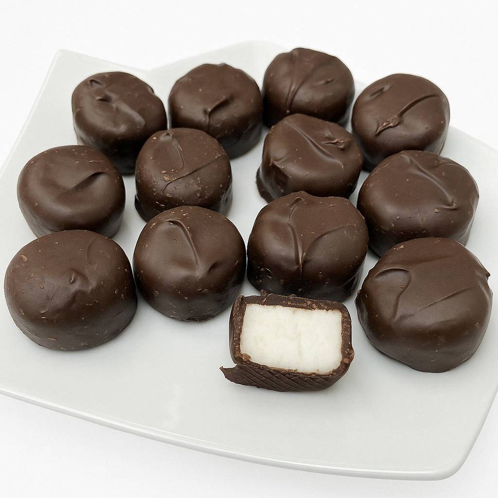 Andy Anand Chocolates Food & Beverages > Desserts & Sweets > Chocolate > Sugar Free Andy Anand Sugar-Free Vanilla Butter Cream Dark Chocolates, 25 pc – Diabetic-Friendly, Keto, Gluten-Free, Birthday & Valentine's Gift Box Sugar-Free Vanilla Butter Cream Dark Chocolates