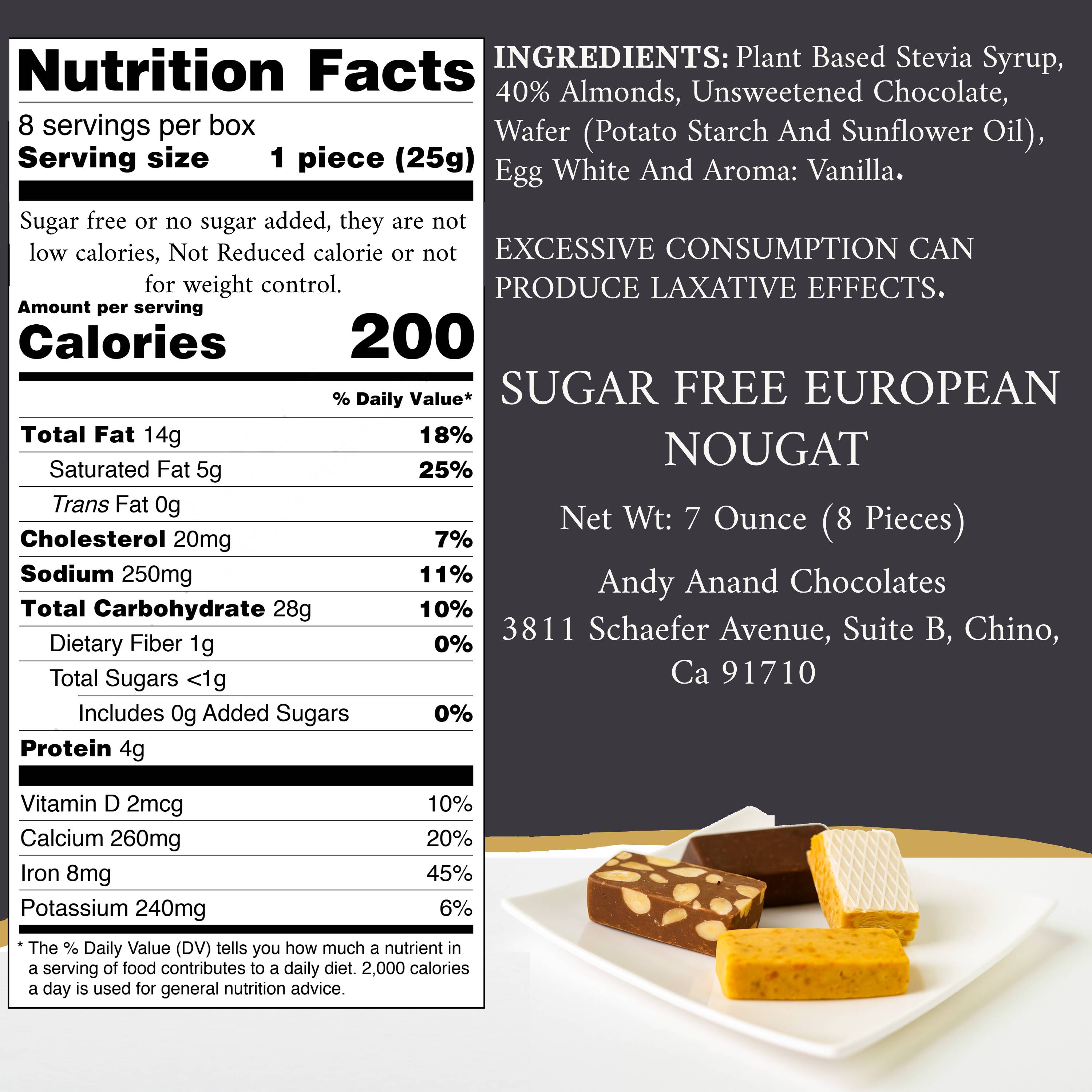 Sugar Free Nougat Assortment