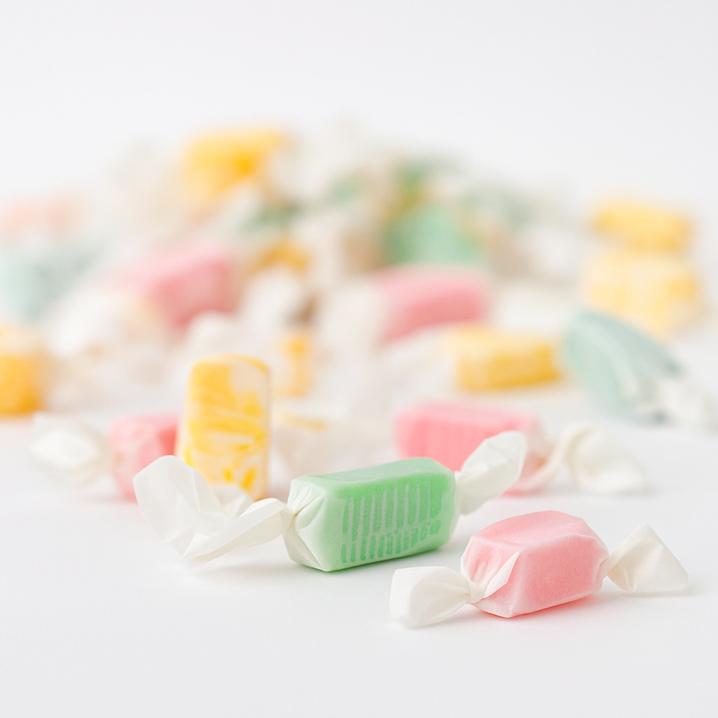 Andy Anand Chocolates > Desserts & Sweets > Sugar Free Andy Anand 70 pcs Sugar Free Fruit Toffees ,trio of Strawberry-Orange-Lemon flavors, Sugar Free Diabetic Friendly Assorted Candy - Perfect for Any Occasion 7 Oz Sugar Free Fruit Toffees - Diabetic-Friendly Candy with Fruit Flavors.