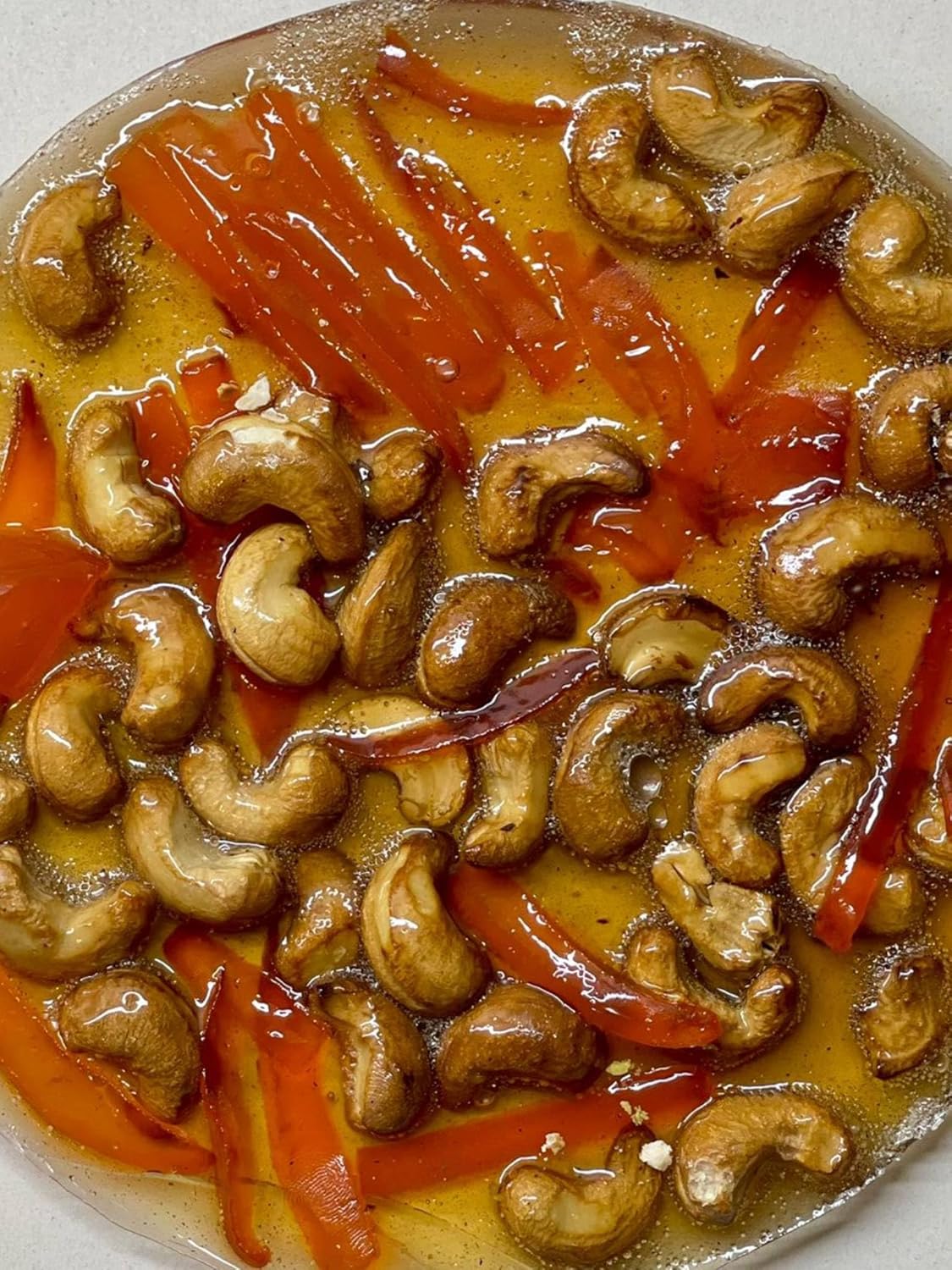 Andy Anand's Sugar Free Mango & Cashew Brittle-Croccante, Imported from Italy, a Crunchy Delight that Melts in Your Mouth! 1 lbs