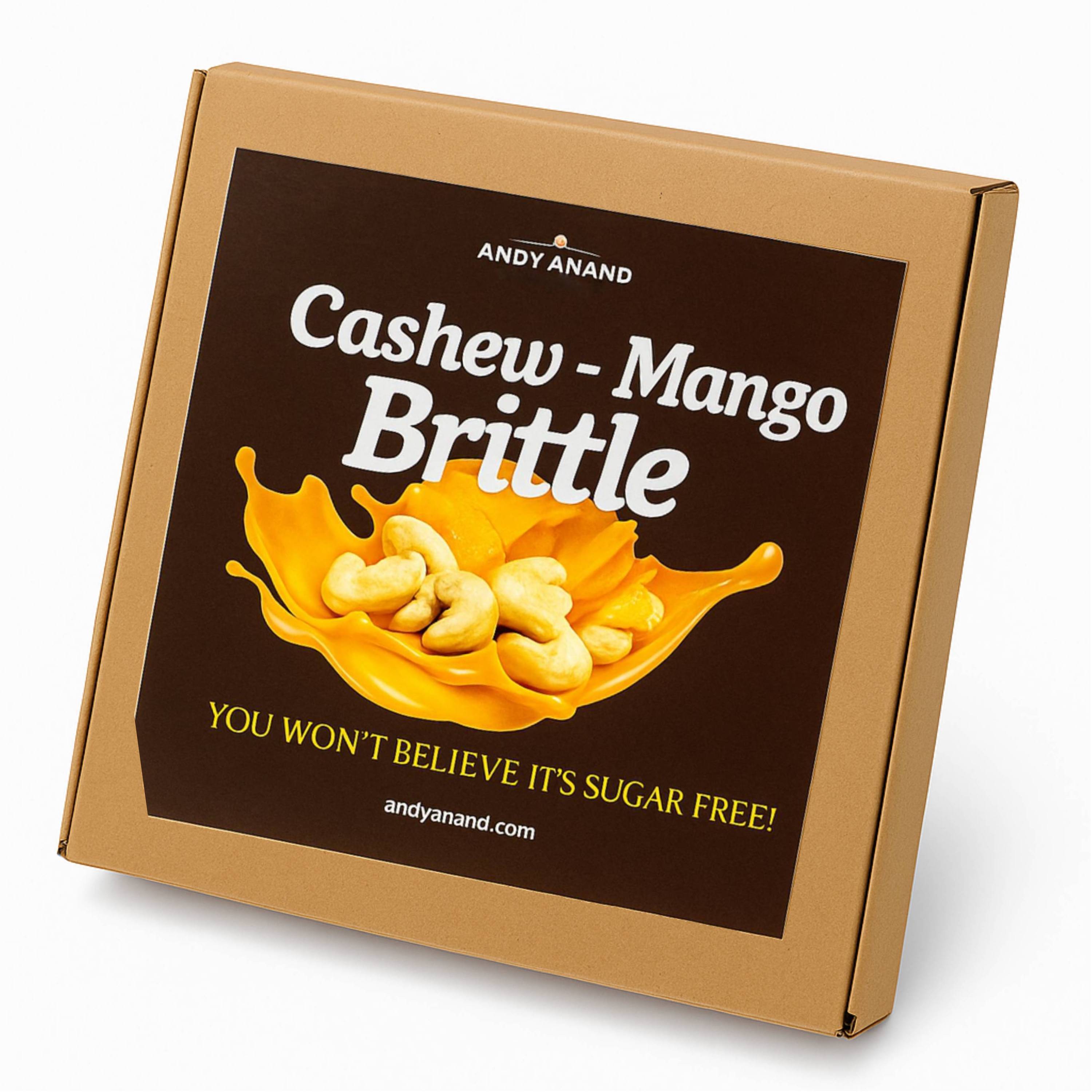 Sugar Free Mango & Cashew Brittle