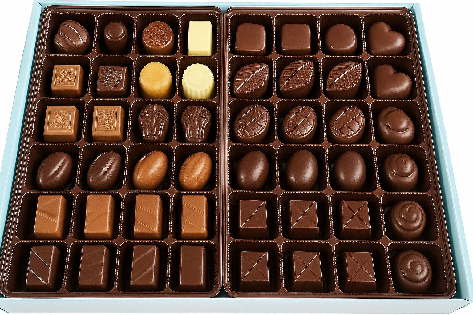 Andy Anand Chocolates Food & Beverages > Desserts & Sweets > Chocolate > Sugar Free Andy Anand Sugar-Free Belgian Chocolate Truffles Gift Box, 48 pc – Gluten-Free, Handcrafted Diabetic Snacks, Gourmet Birthday & Holiday Gift Sugar-Free Gluten-Free Belgian Truffles 48 pc
