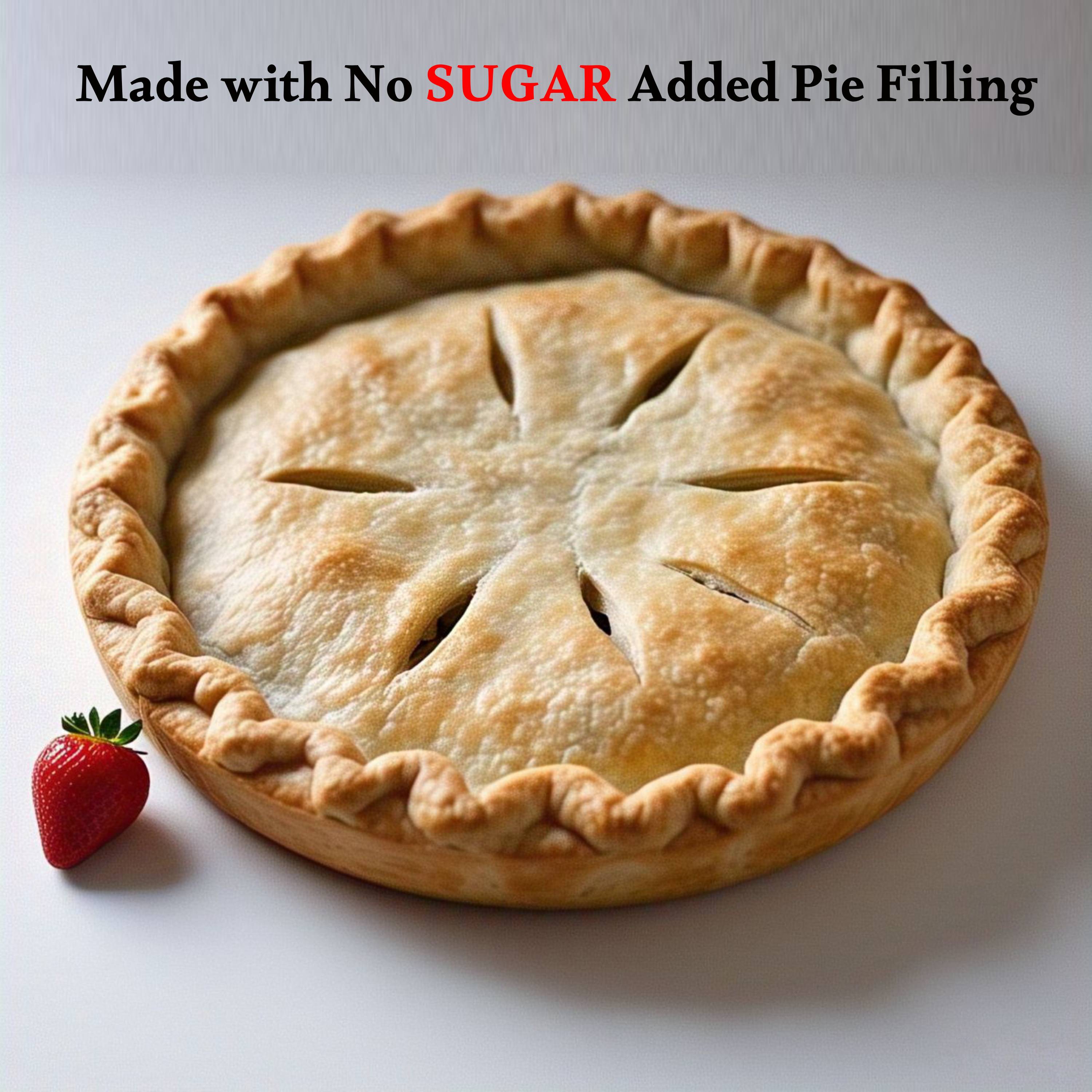 Sugar Free Strawberry Pie bakery fresh treats