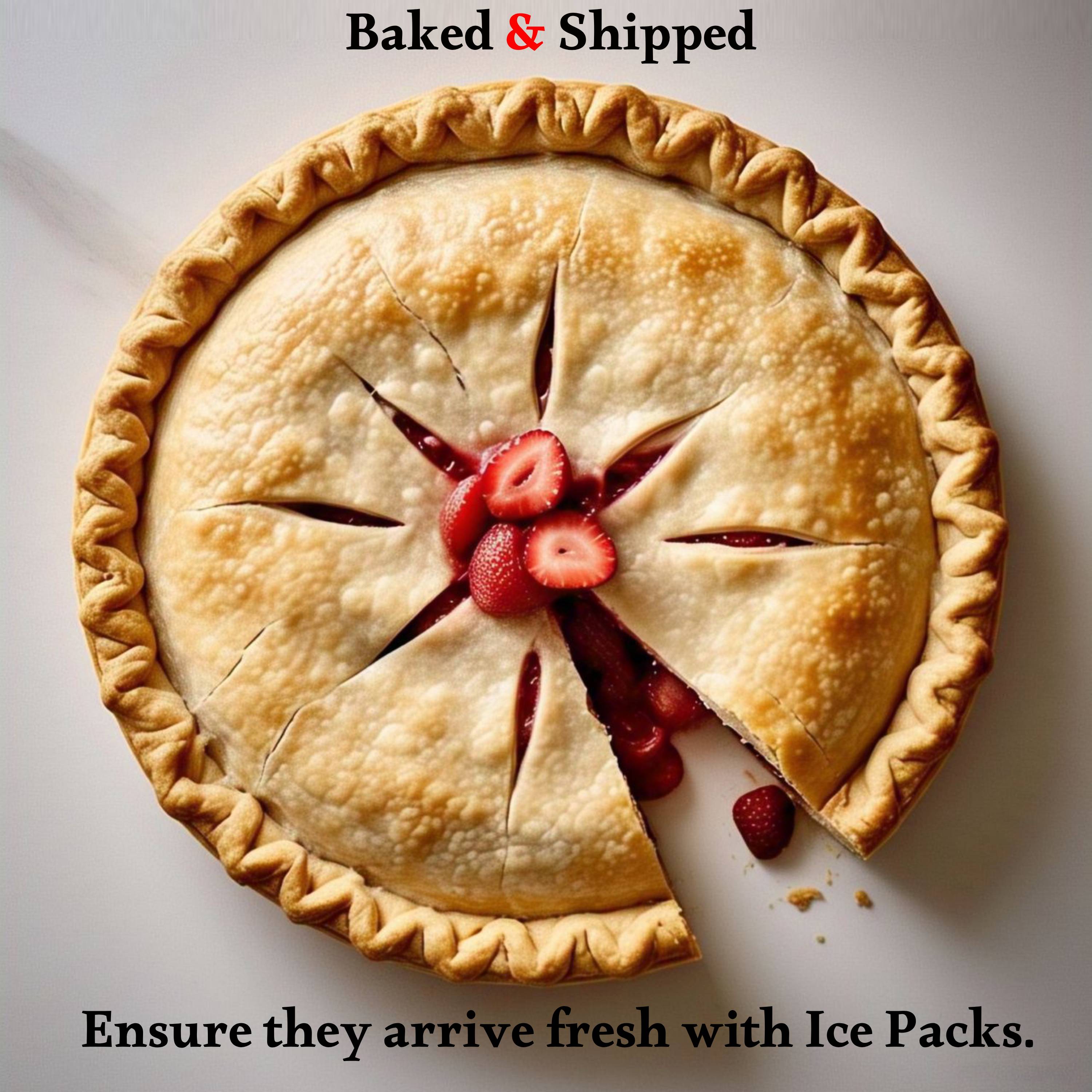 Sugar Free Strawberry Pie guilt free dessert bakery fresh treats