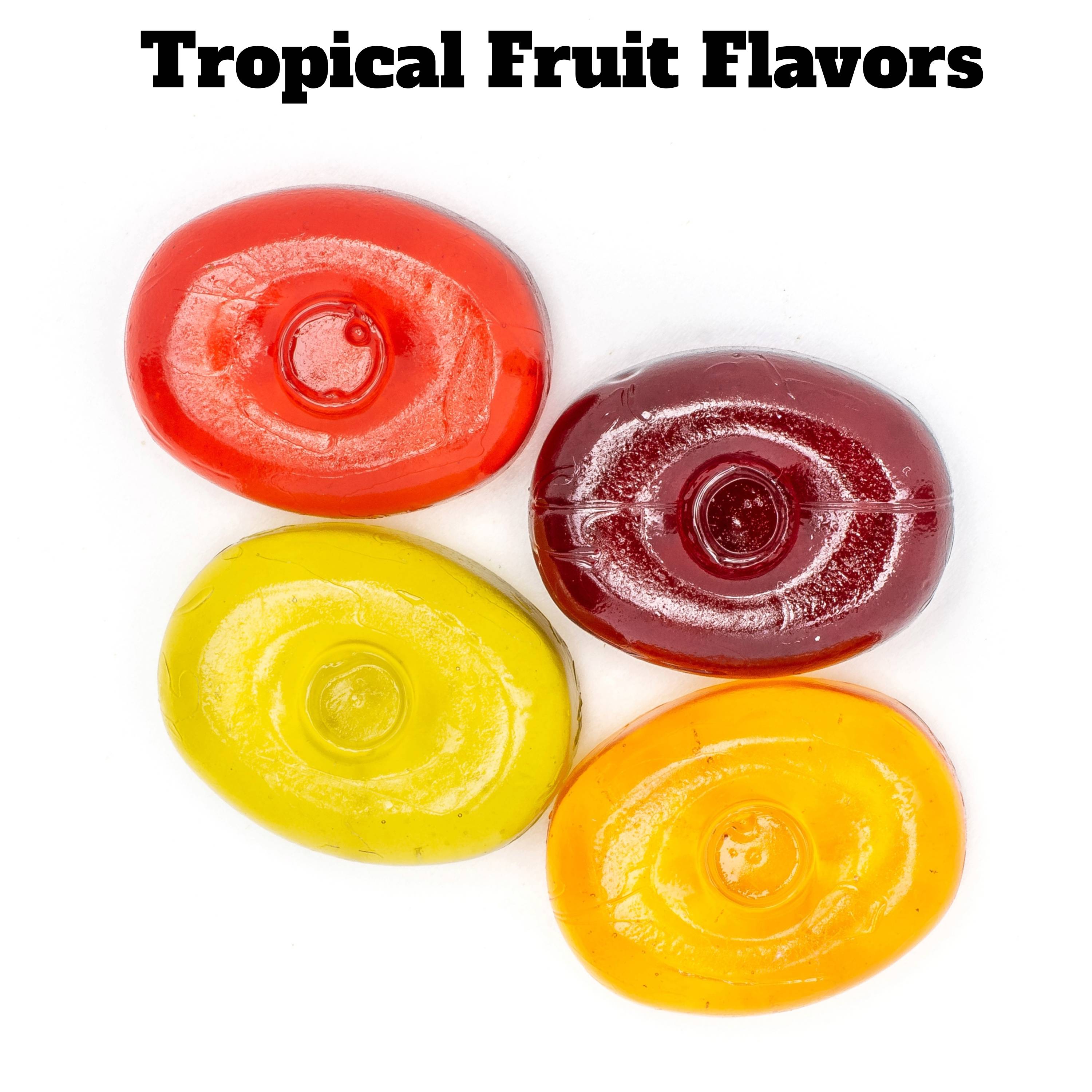 Andy Anand Chocolates Food & Beverages > Desserts & Sweets > Sugar Free Candy Andy Anand Sugar-Free Tropical Fruit Hard Candy with Vitamin C, 40 ct, 7 oz – Low-Calorie, Keto, Gluten-Free, Diabetic-Friendly Gift Box Sugar-Free Tropical Fruit Candy + Vitamin C 40 ct