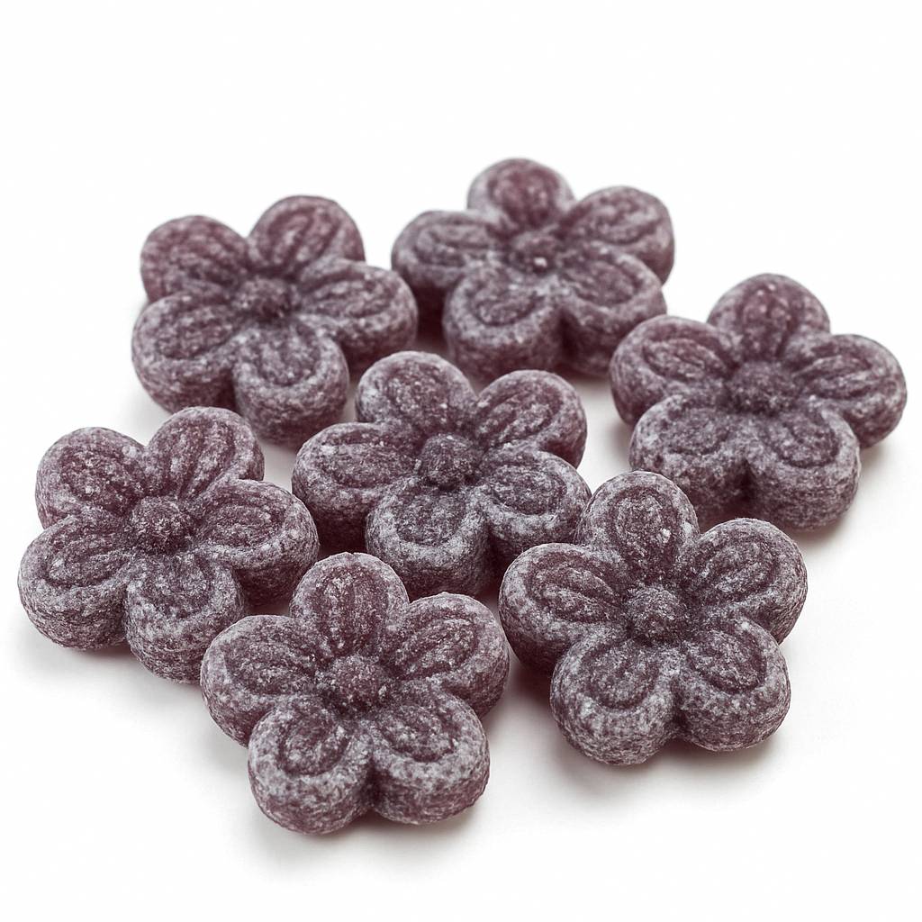 Andy Anand Chocolates Food & Beverages > Desserts & Sweets > Sugar Free Candy Andy Anand Sugar-Free Violet Candy Dragees, 150 pc, 3-Pack – Old-World European, Stevia Sweetened, Keto & Diabetic-Friendly Gourmet Gift Box Sugar-Free Violet Candy Dragées 150 pc | Nationwide