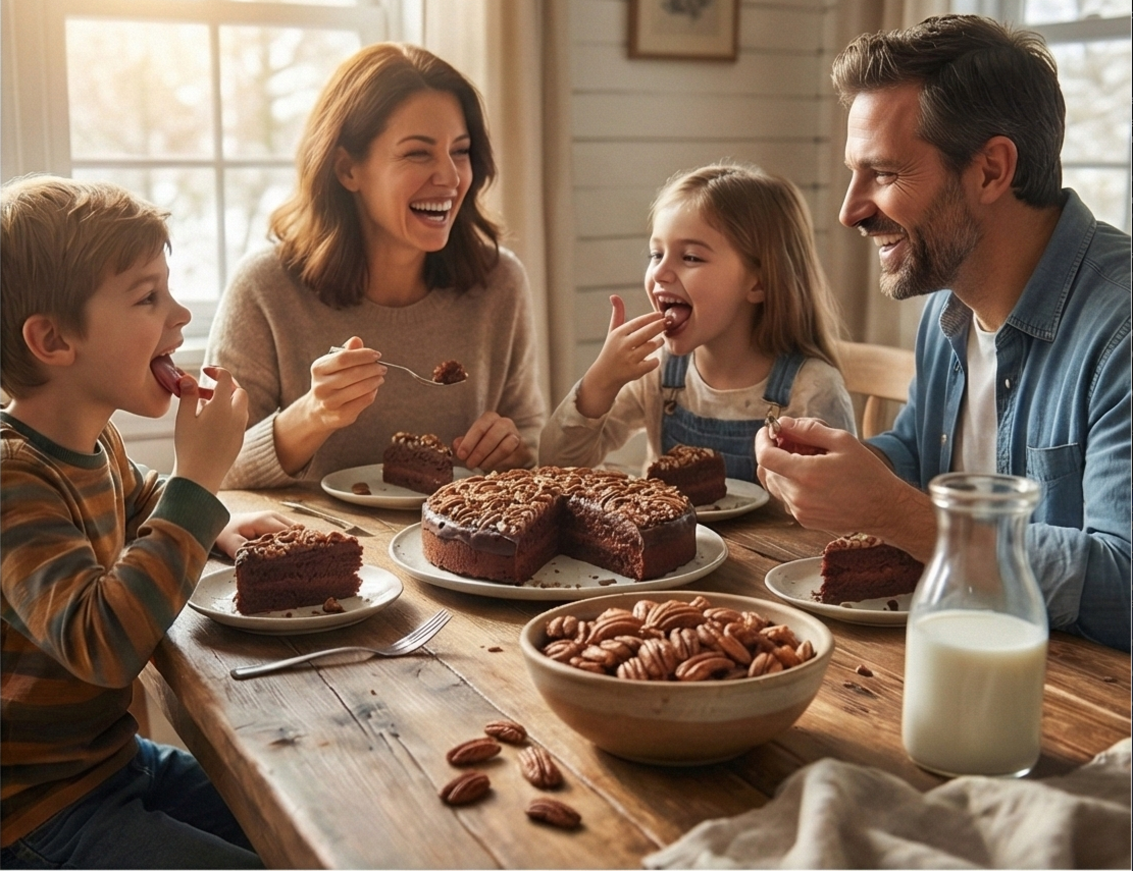 Andy Anand Chocolates Food & Beverages > Desserts & Sweets > Cakes Andy Anand Caramel Pecan Cake, 9-Inch, 2.8 lb – Hand-Baked, Toasted Pecans, Caramel Drizzle, No Preservatives, Birthday & Holiday Gift Caramel Pecan Cake 9 inch | Bakery Quality, Ships Nationwide