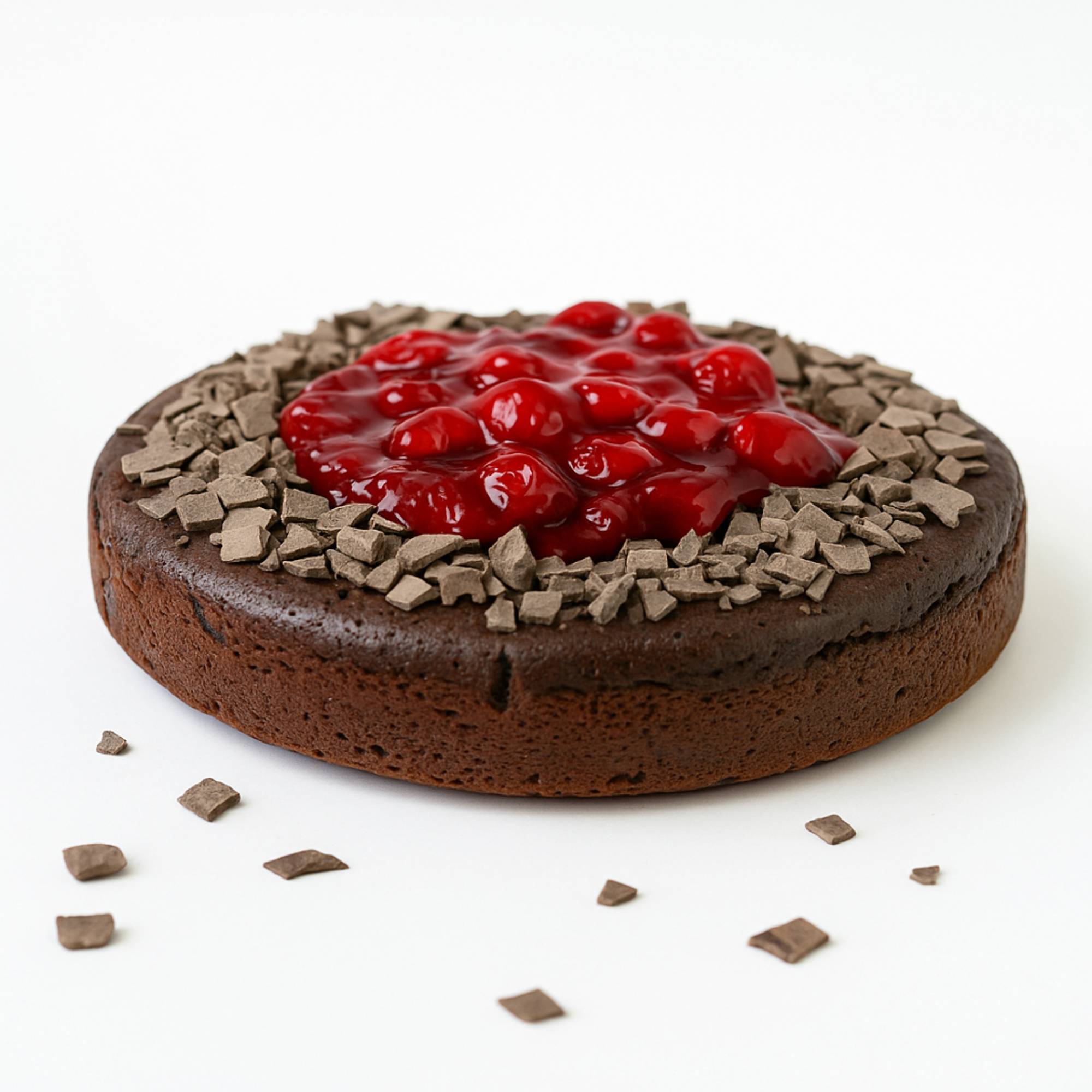 Sugar Free Keto Chocolate Strawberry Cake