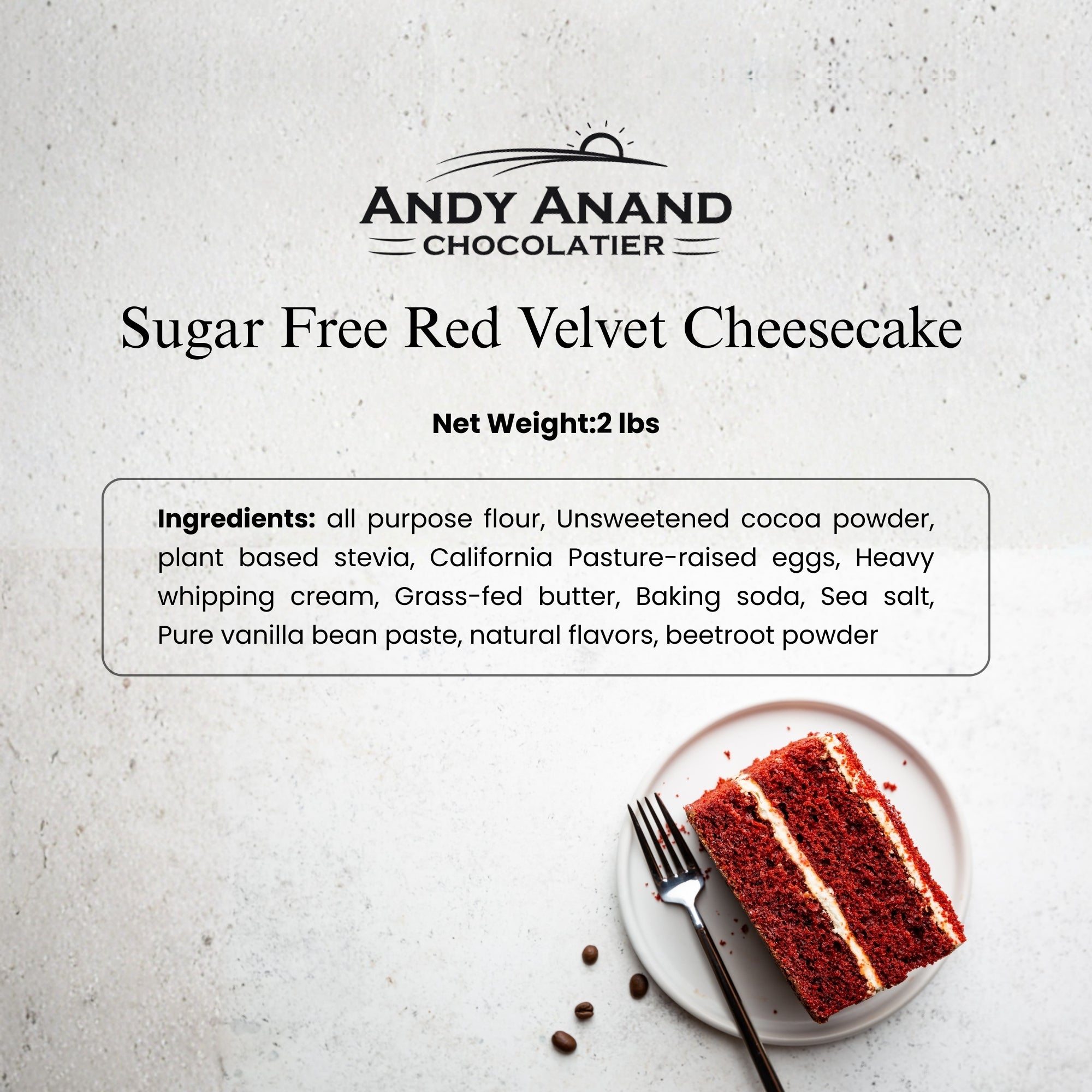Sugar Free Red Velvet Cake Homemade Ingredients