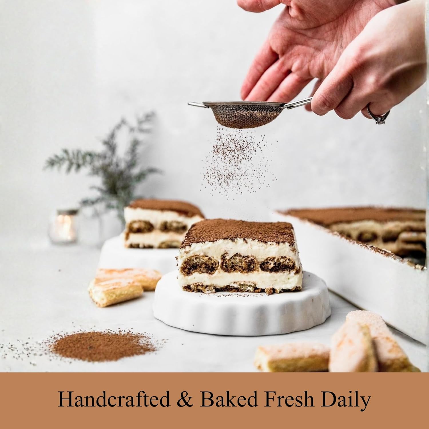 Tiramisu Mousse Chiffon Cake