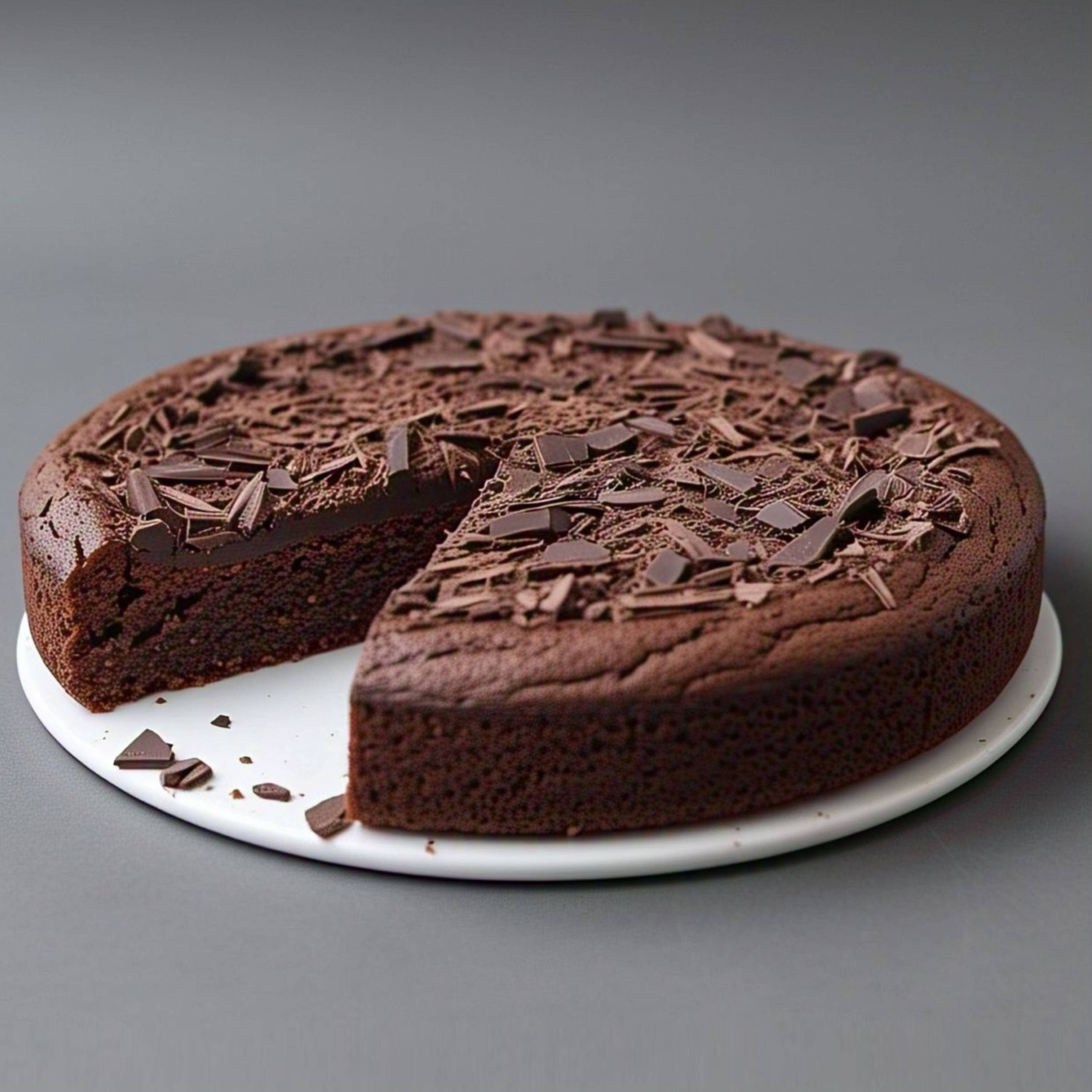 Andy Anand 9" Triple Chocolate Cake 2.6 lbs, Made Fresh Daily In Traditional Way, Hand Crafted Birthday Cakes For Delivery